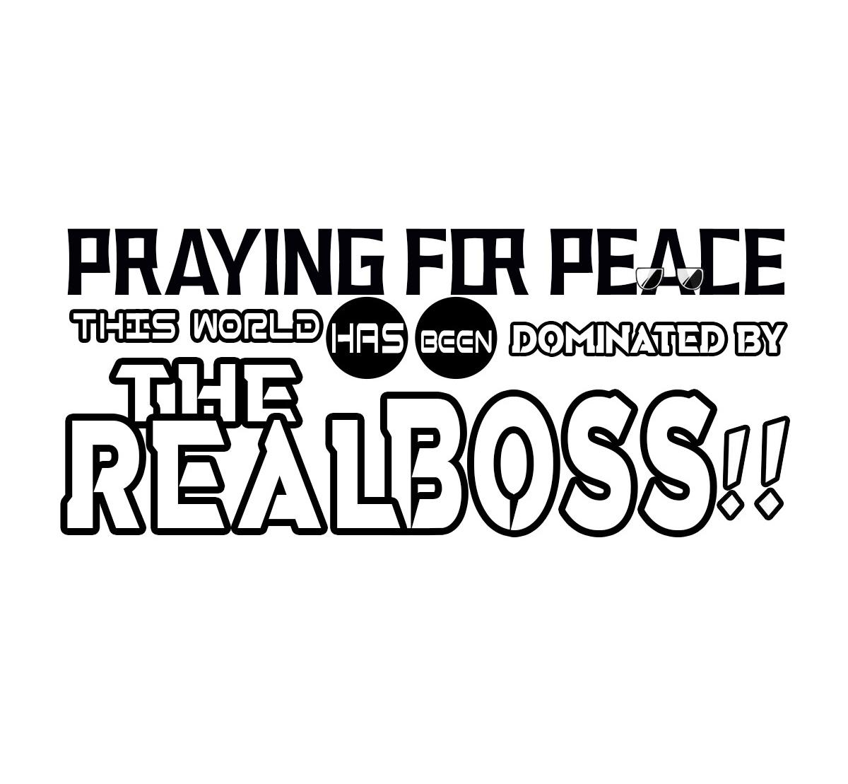 Praying For Peace: This World Has Been Dominated By The Real Boss!! - Page 1