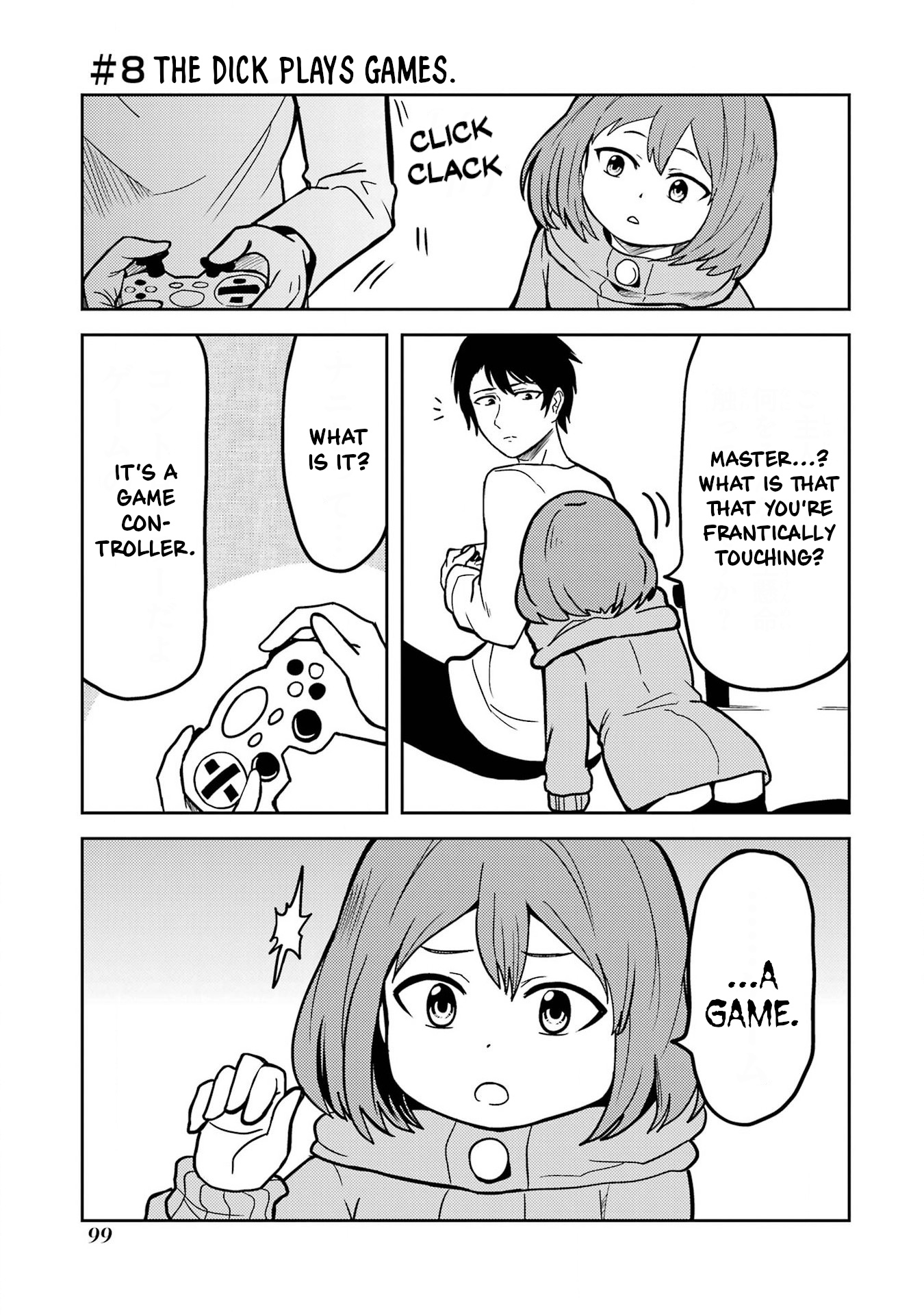 Turns Out My Dick Was A Cute Girl Vol.1 Chapter 8: The Dick Plays Games. - Picture 1