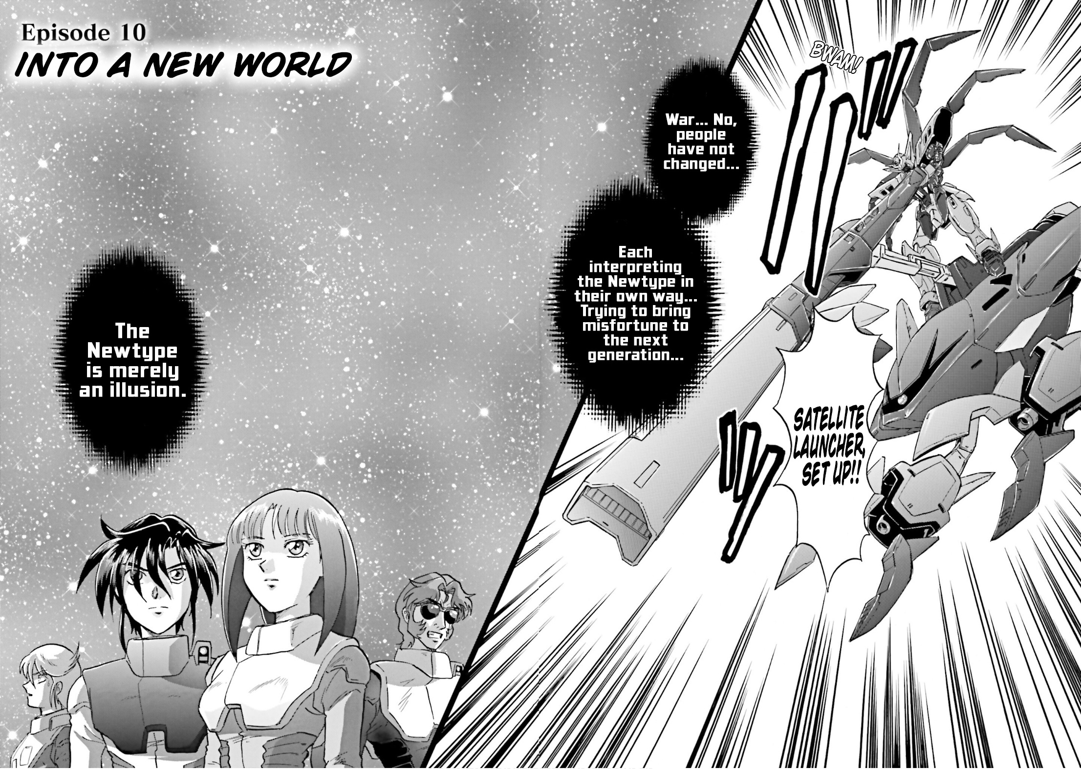 After War Gundam X Re:master Edition Vol.3 Chapter 10: Into A New World - Picture 2
