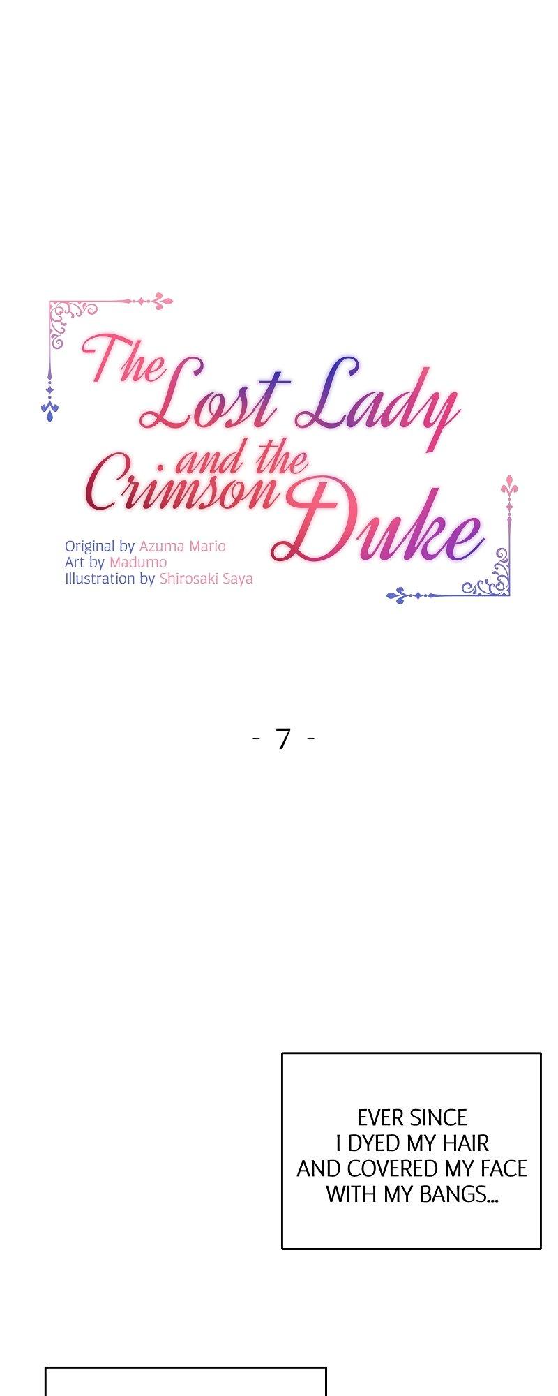 The Lost Lady And The Crimson Duke Chapter 7 - Picture 1