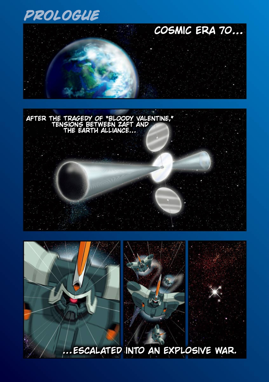 Mobile Suit Gundam Seed Astray Re:master Edition Vol.1 Chapter 0: Prologue - Picture 1