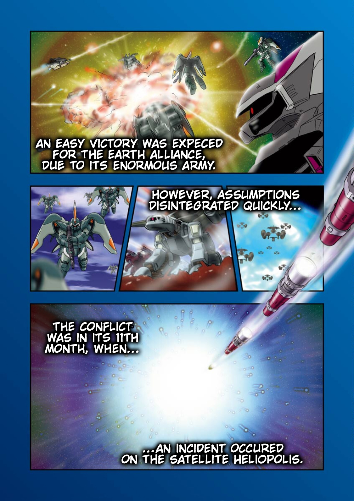 Mobile Suit Gundam Seed Astray Re:master Edition Vol.1 Chapter 0: Prologue - Picture 2