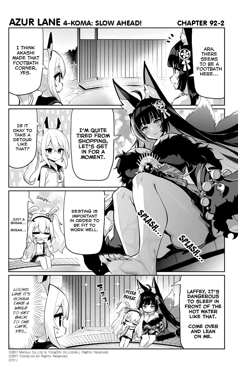 Azur Lane 4-Koma: Slow Ahead Chapter 92 - Picture 2