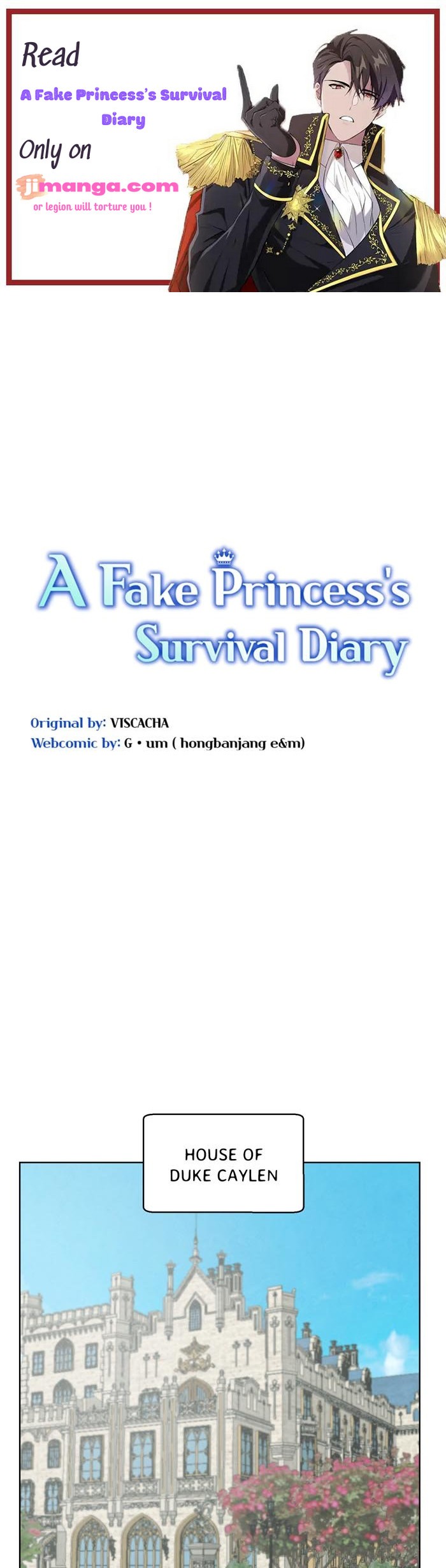 A Fake Princess’S Survival Diary - Page 1