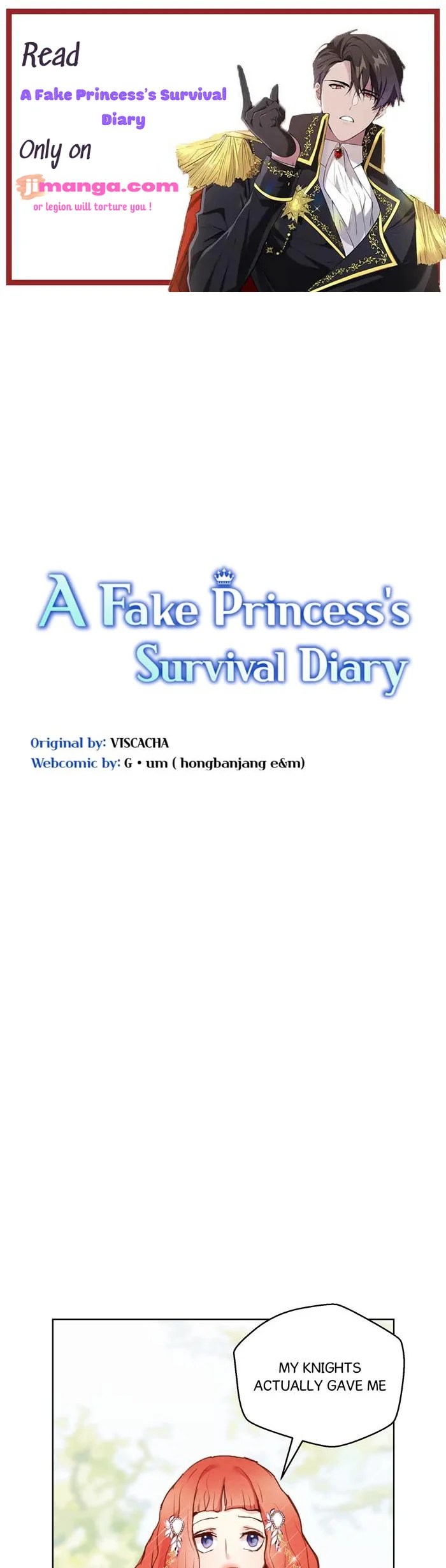 A Fake Princess’S Survival Diary Chapter 11 - Picture 1