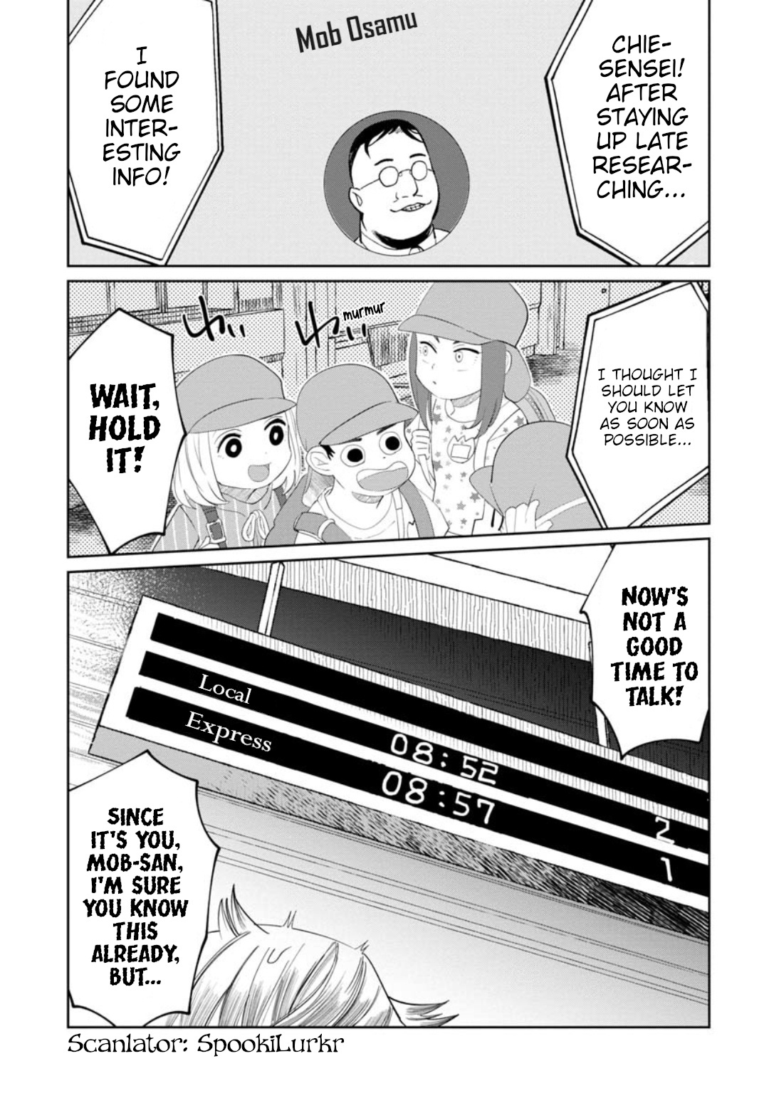 Kaya-Chan Isn't Scary Chapter 13: Trains Are Not Scary - Picture 1