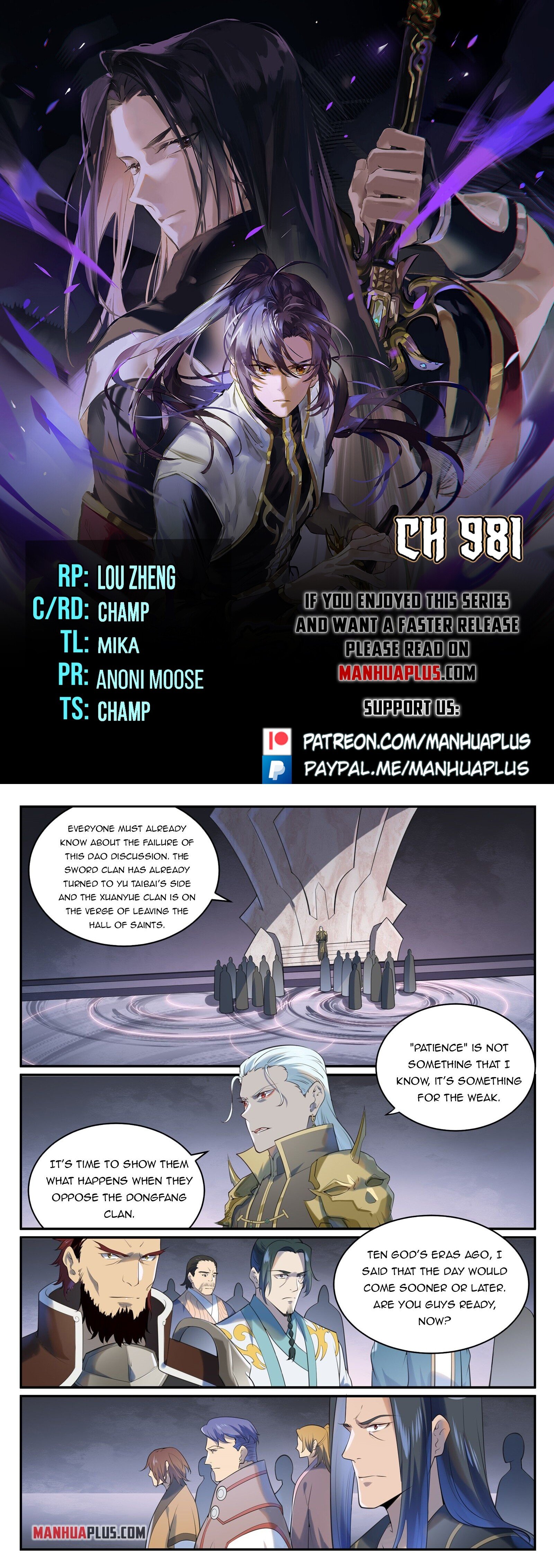 Apotheosis Chapter 981 - Picture 1