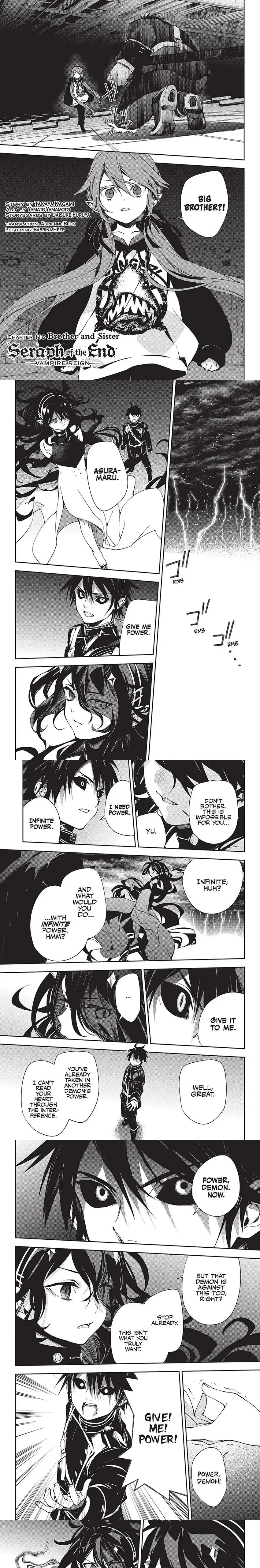 Seraph Of The End Chapter 116 - Picture 1