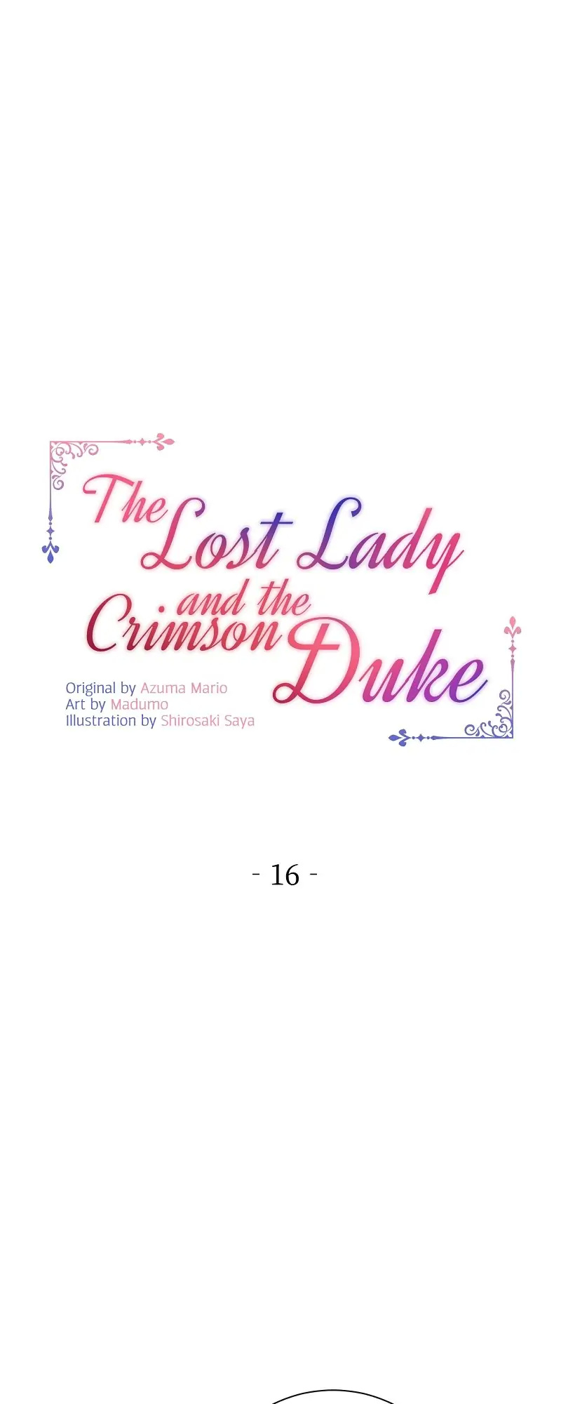 The Lost Lady And The Crimson Duke Chapter 16 - Picture 1