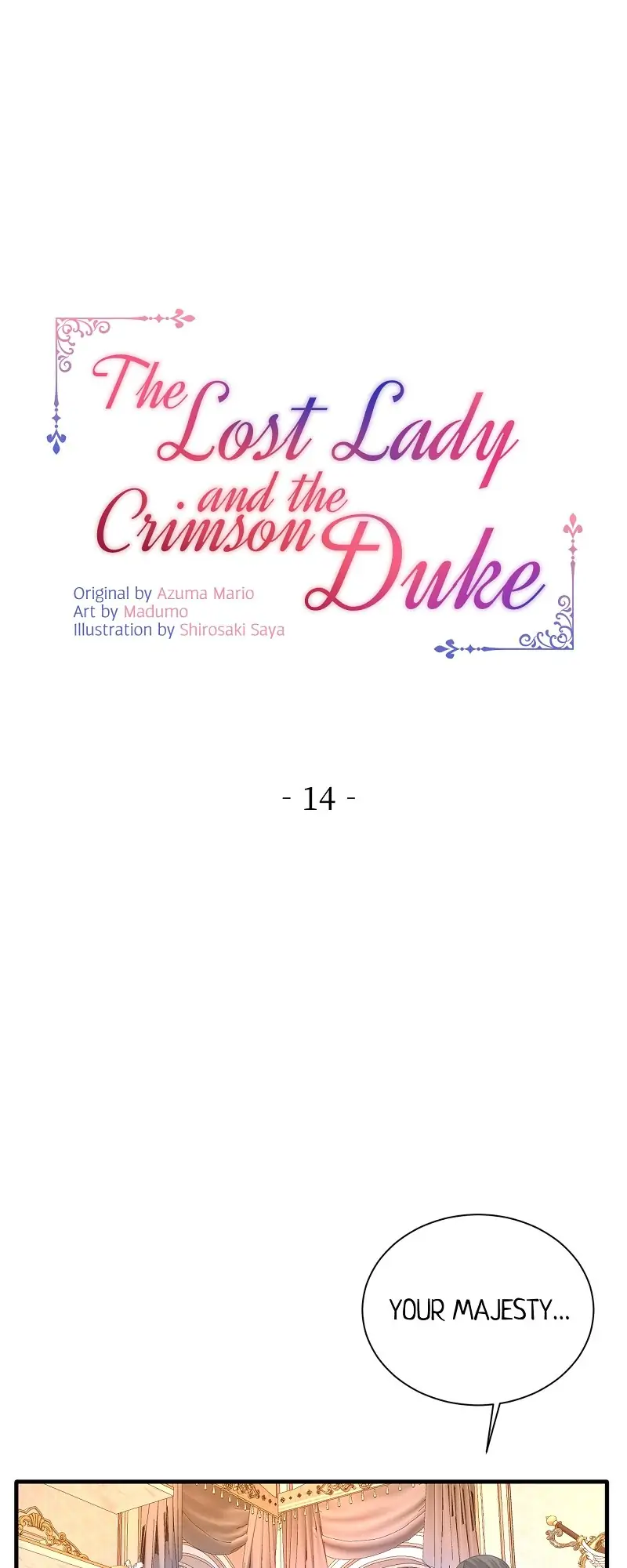 The Lost Lady And The Crimson Duke Chapter 14 - Picture 1