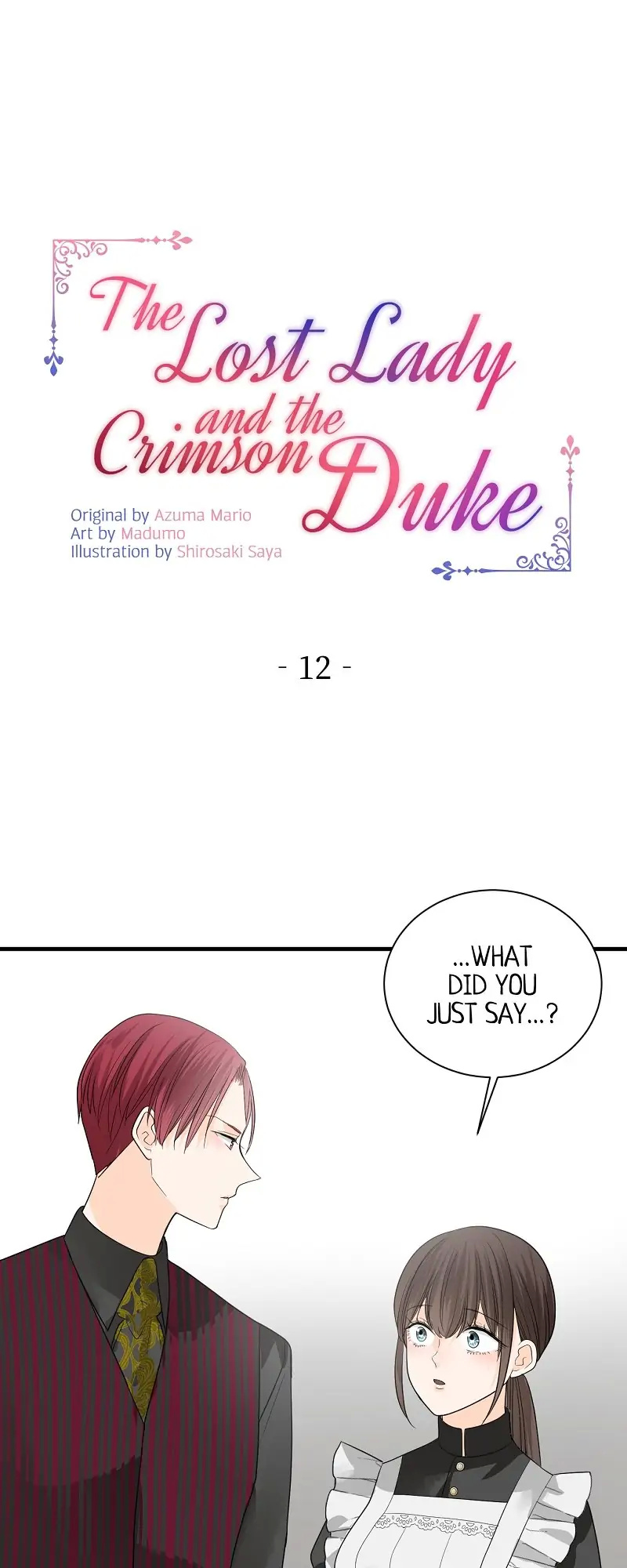 The Lost Lady And The Crimson Duke Chapter 12 - Picture 1