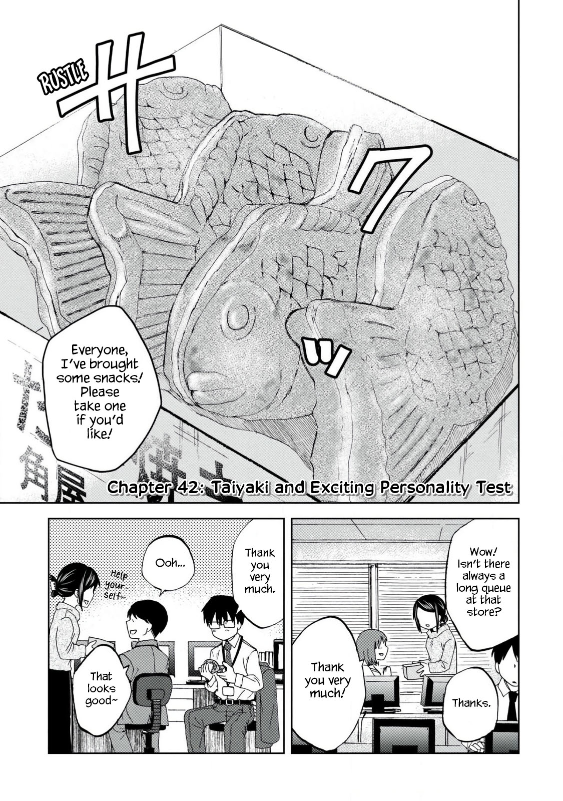 Meshinuma Vol.4 Chapter 42: Taiyaki And Exciting Personality Test - Picture 1