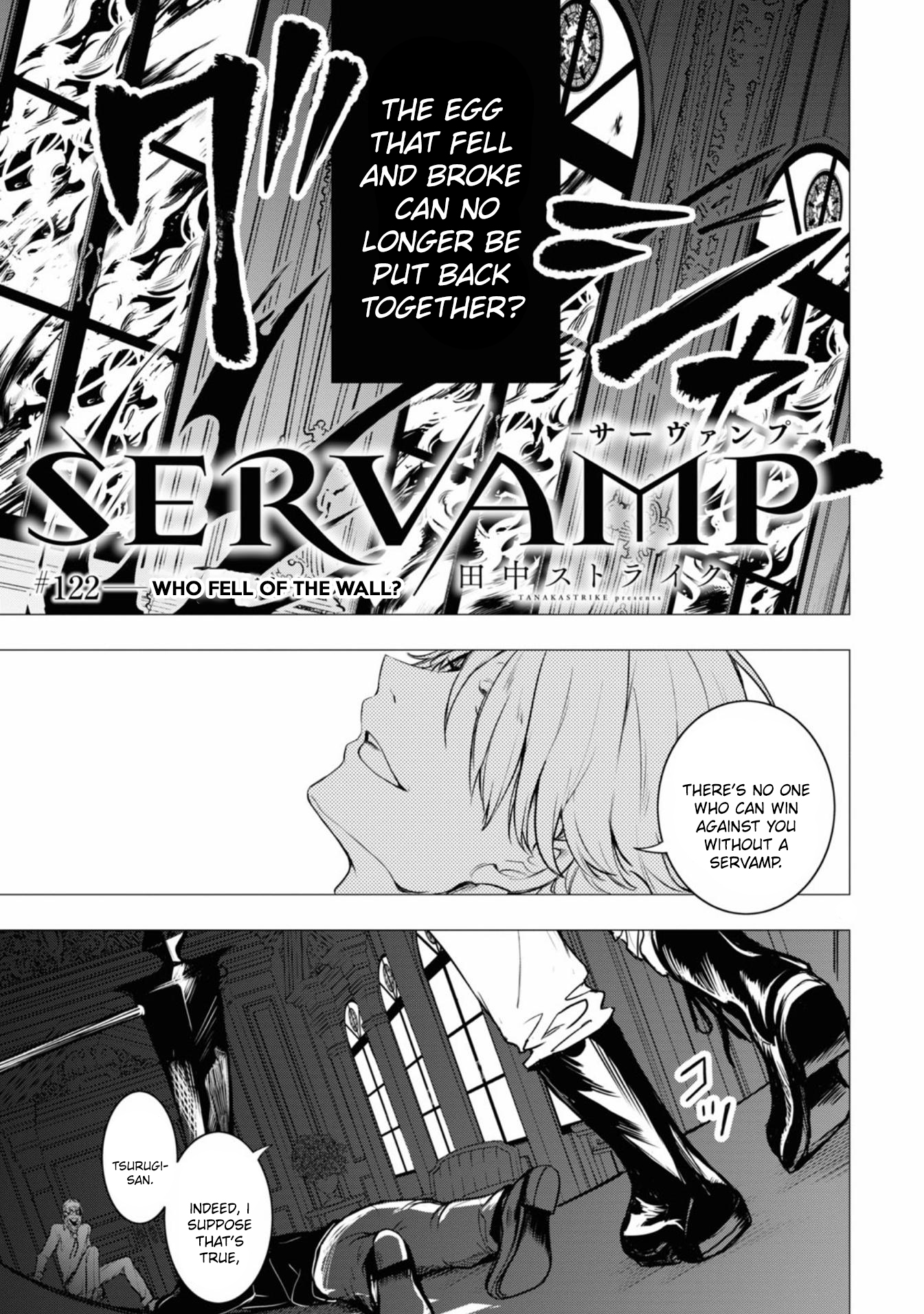 Servamp Chapter 122: Who Fell Off The Wall? - Picture 3