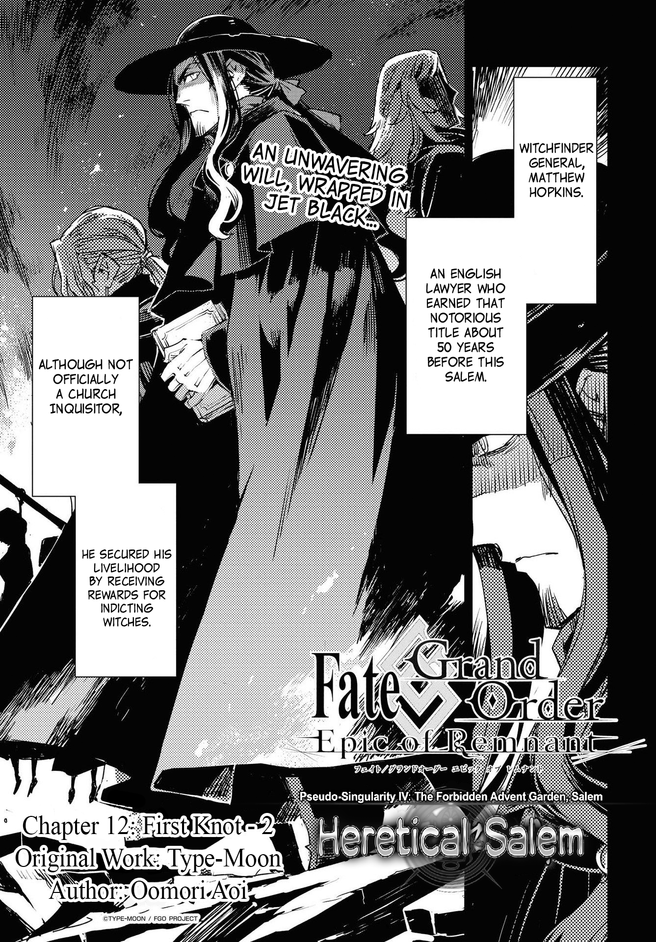 Fate/grand Order: Epic Of Remnant: Pseudo-Singularity Iv: The Forbidden Advent Garden, Salem - Heretical Salem - Page 1