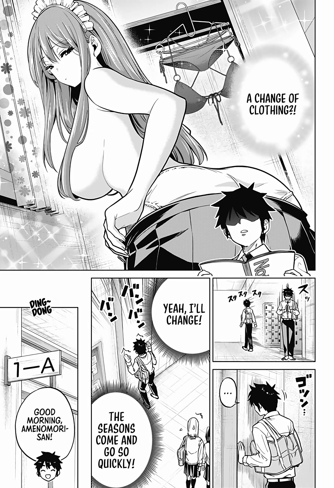 Kurasu Meido Chapter 4: Cleaning Up Admirably Today Too! - Picture 3