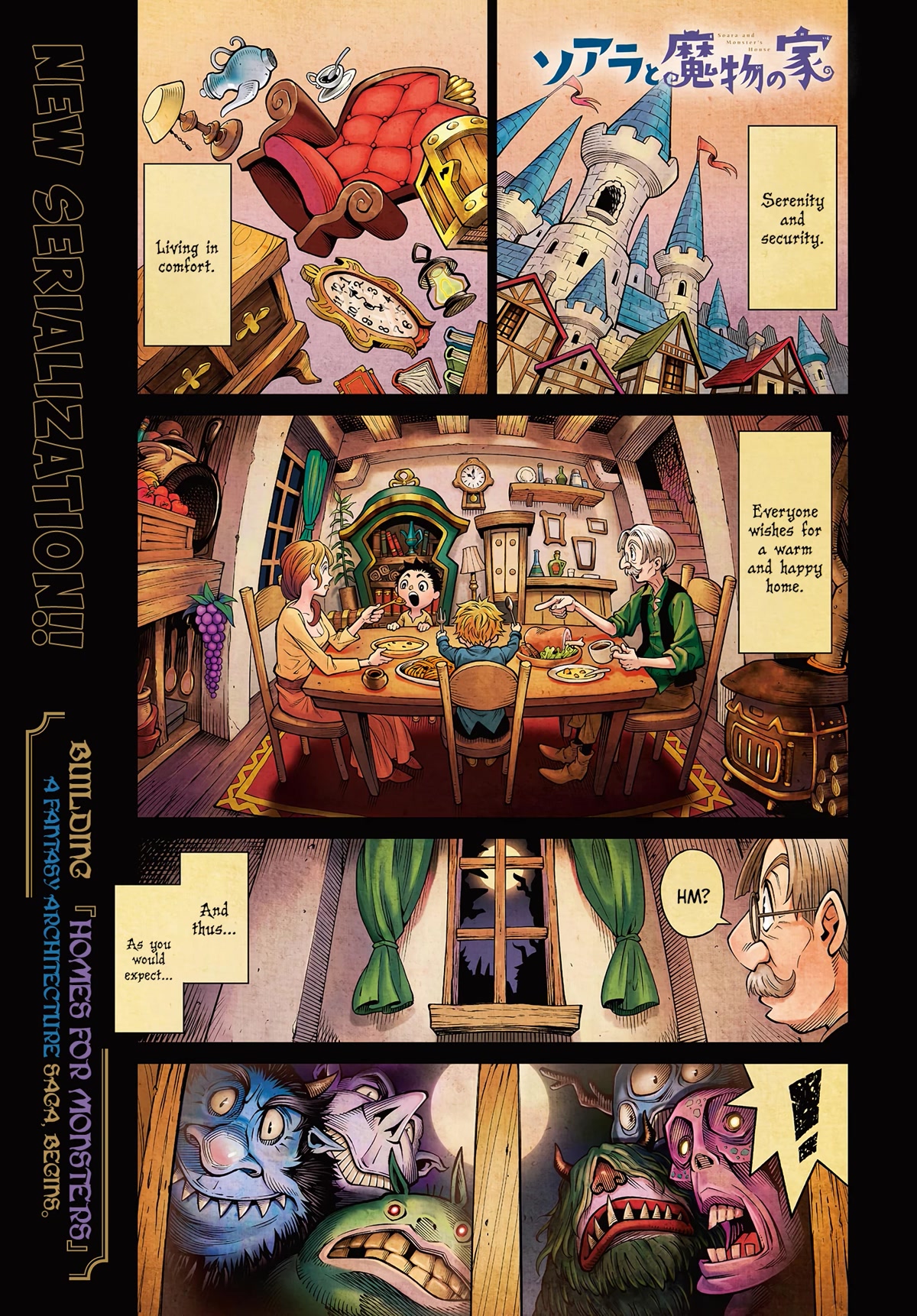 Soara And The Monster's House - Page 1