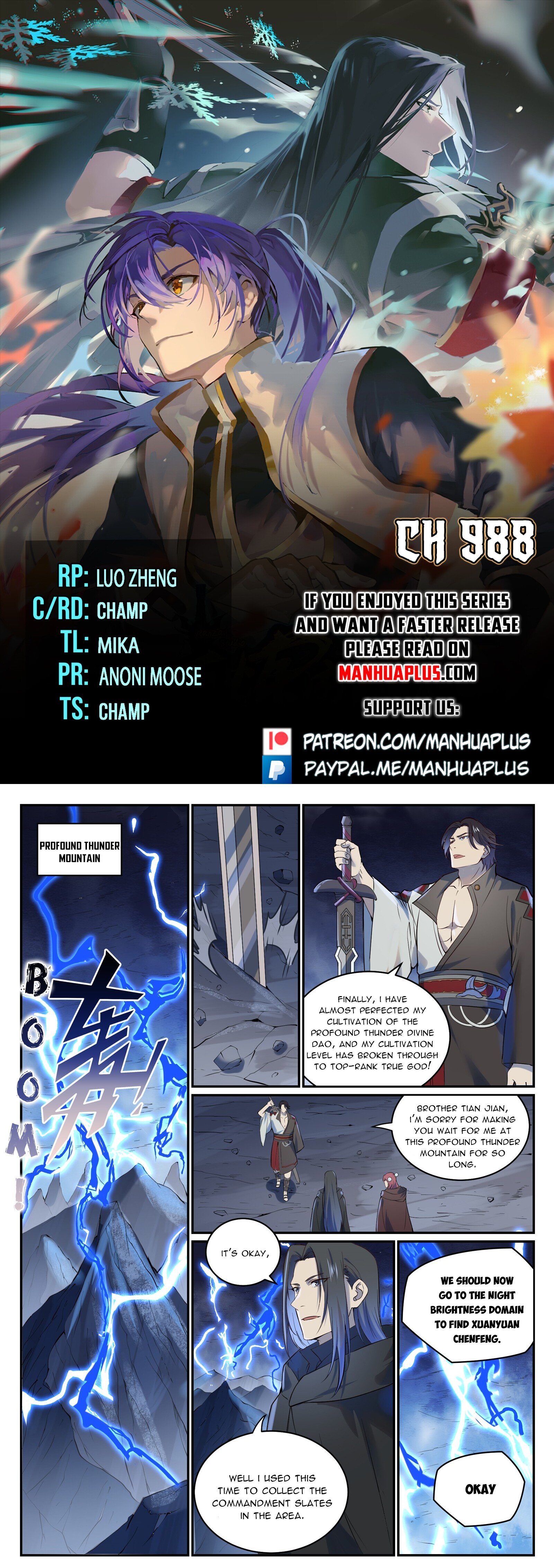 Apotheosis Chapter 988 - Picture 1