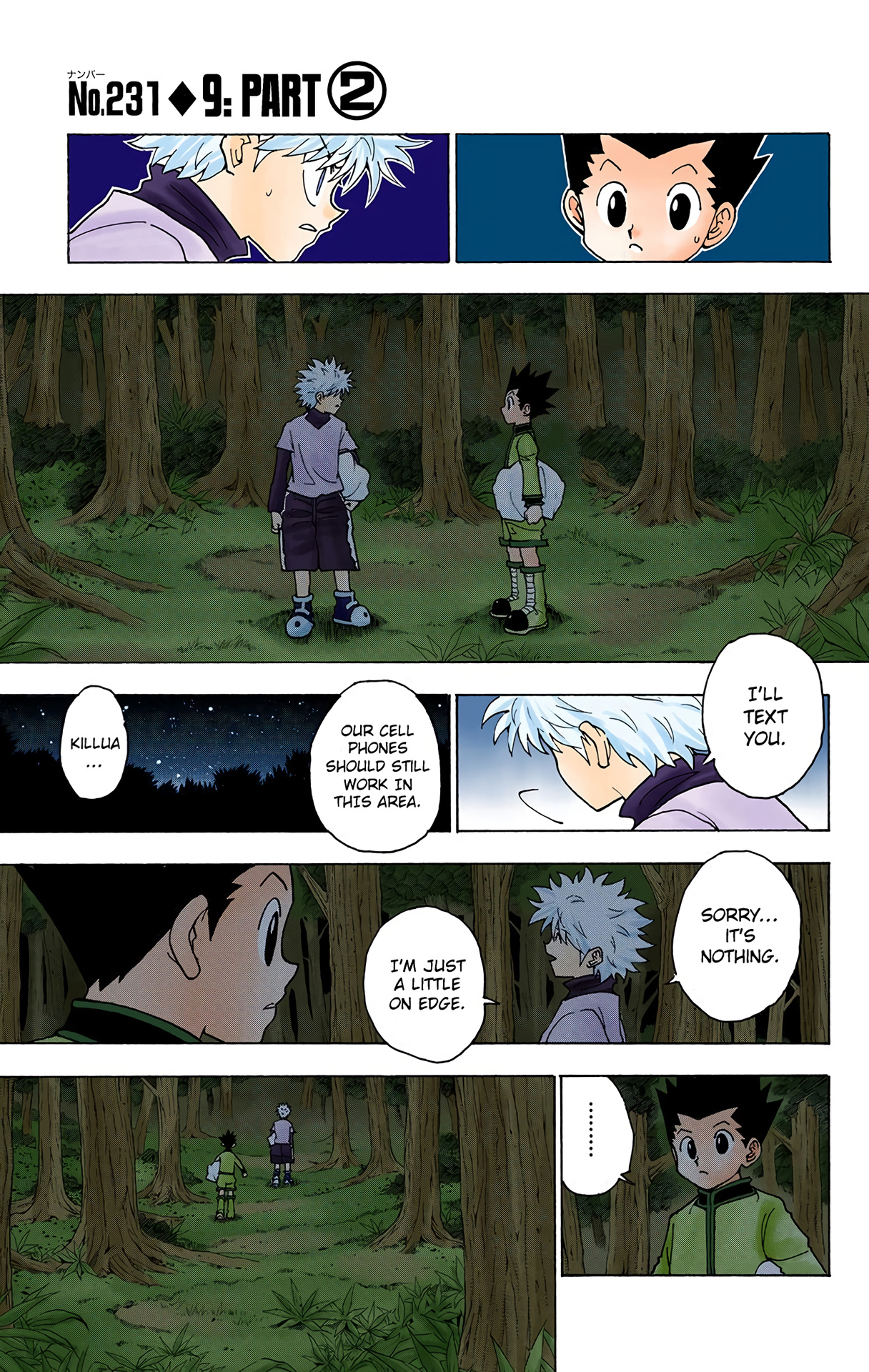 Hunter X Hunter Full Color Vol.22 Chapter 231: 9: Part 2 - Picture 1