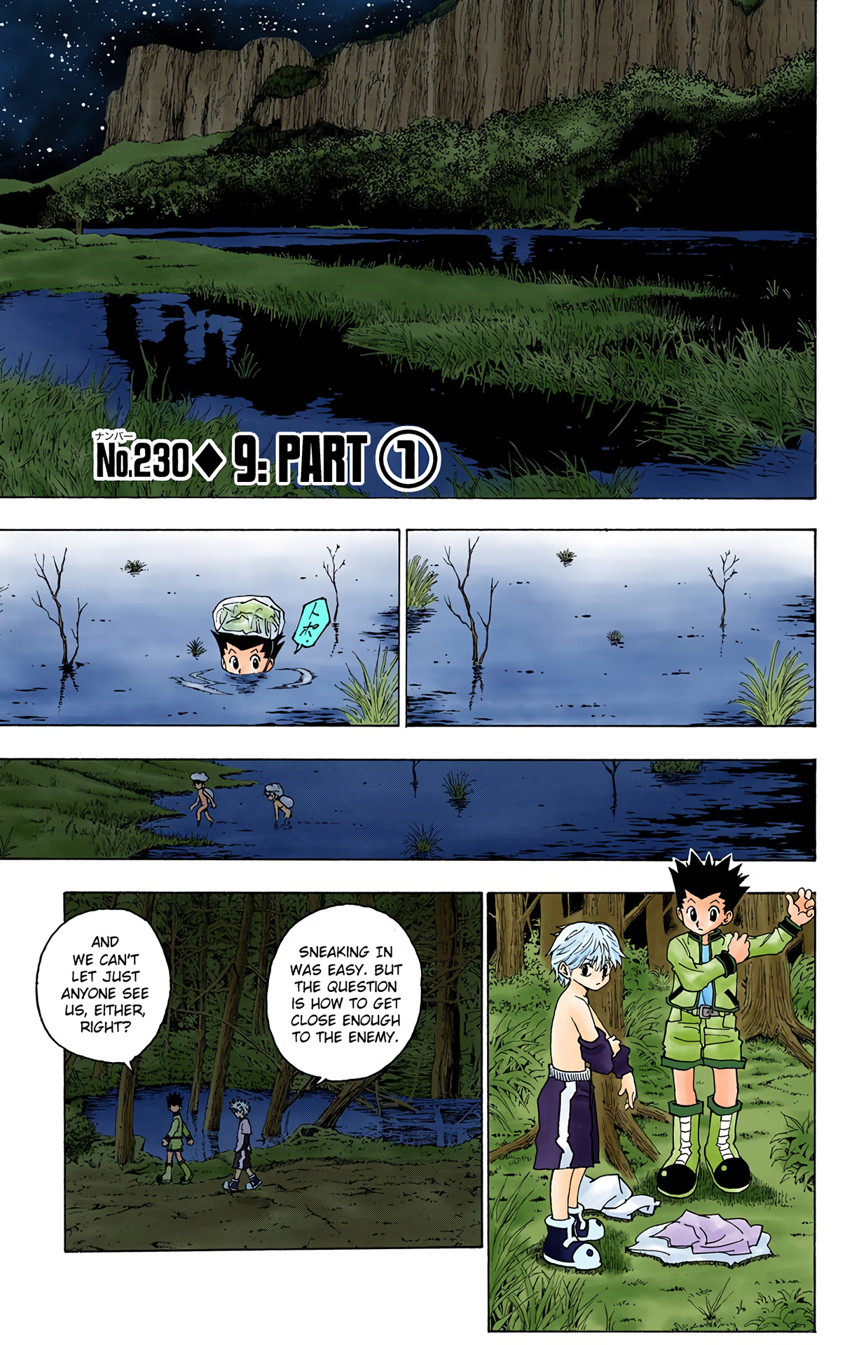 Hunter X Hunter Full Color Vol.22 Chapter 230: 9: Part 1 - Picture 1