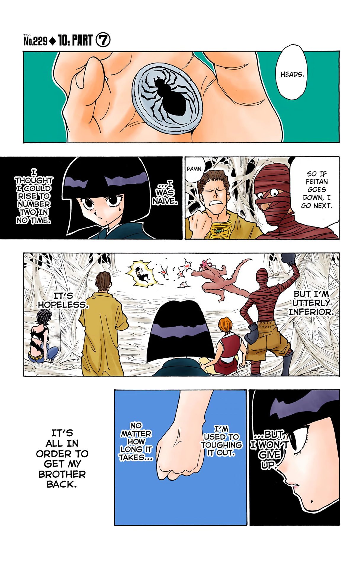 Hunter X Hunter Full Color Vol.22 Chapter 229: 10: Part 7 - Picture 1