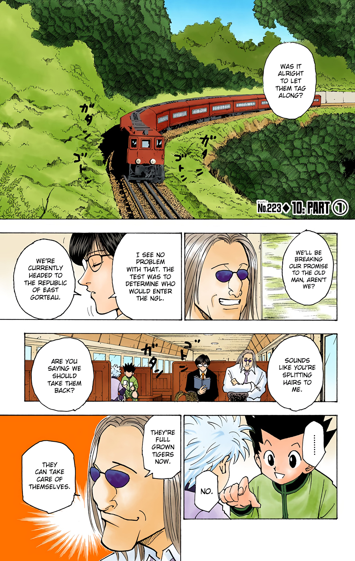Hunter X Hunter Full Color Vol.21 Chapter 223: 10: Part 1 - Picture 1