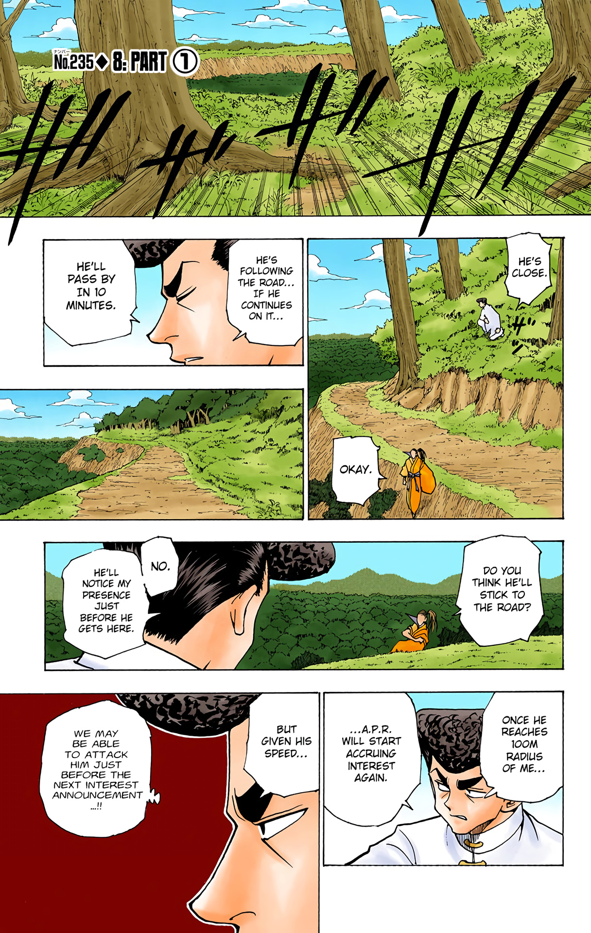 Hunter X Hunter Full Color Vol.22 Chapter 235: 8: Part 1 - Picture 1