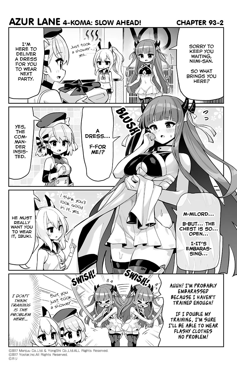 Azur Lane 4-Koma: Slow Ahead Chapter 93 - Picture 2
