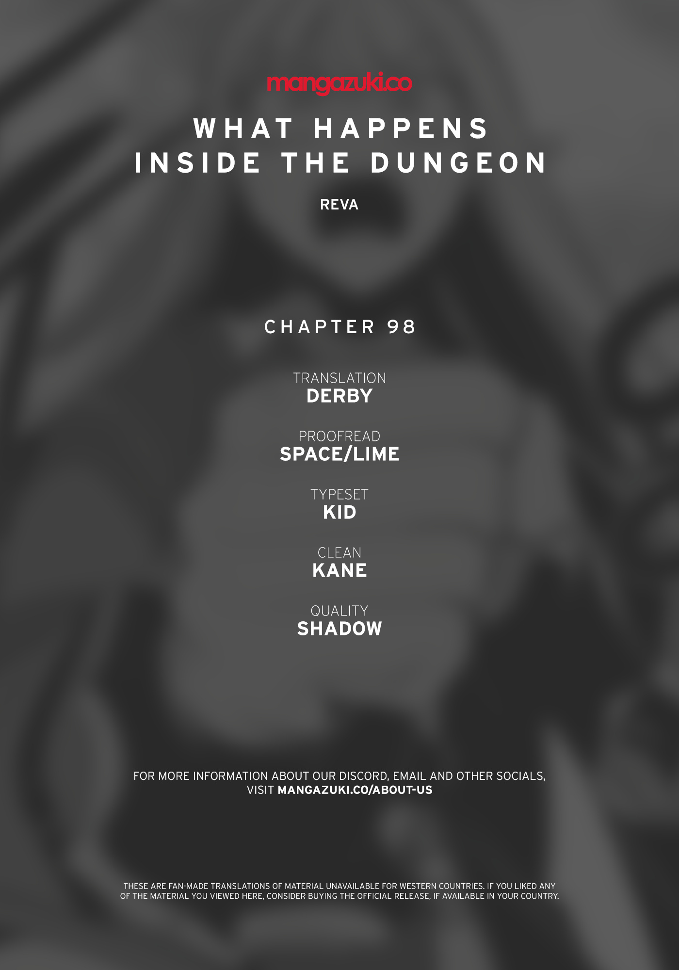 What Happens Inside The Dungeon Chapter 98 - Picture 1