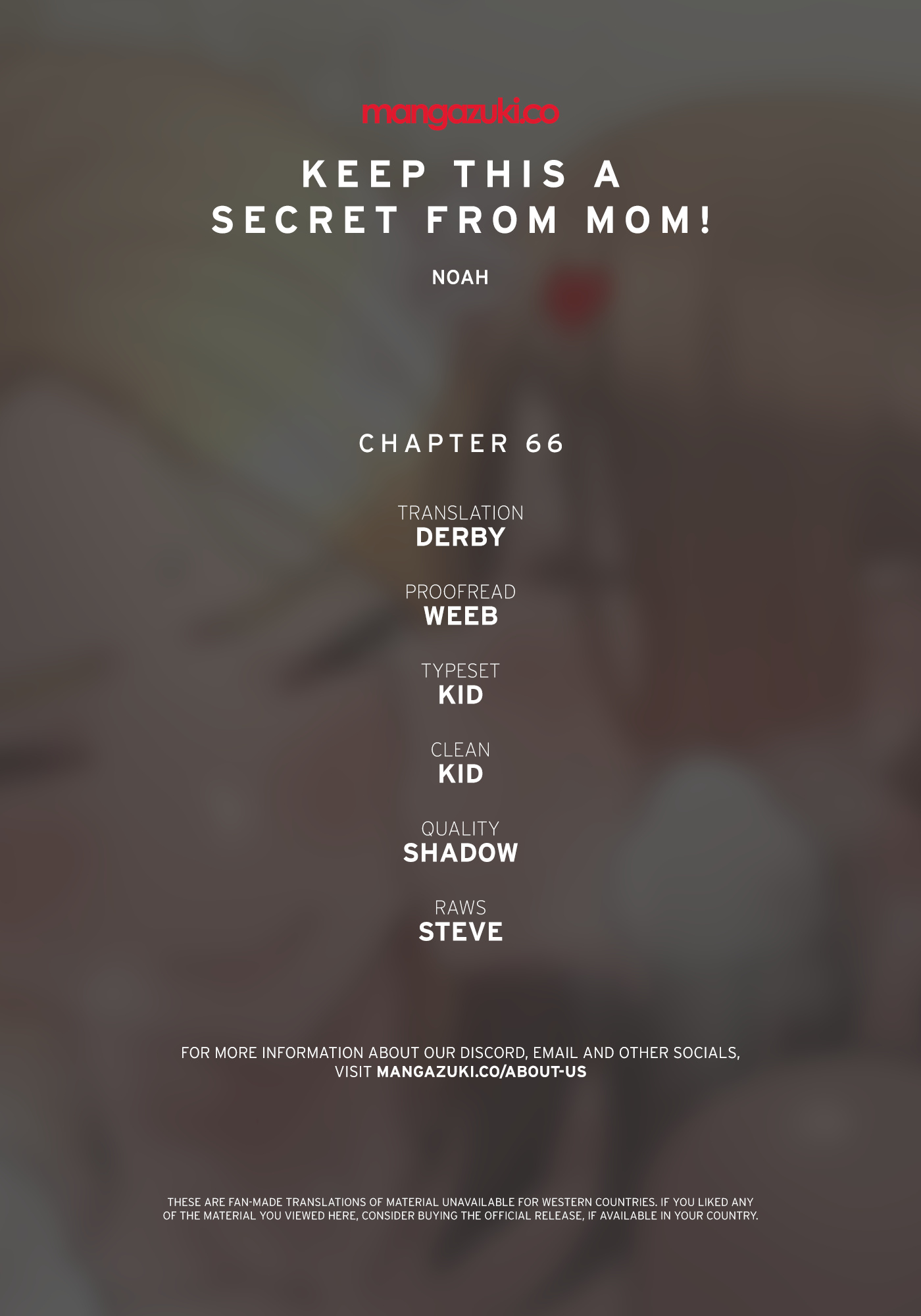 Keep This A Secret From Mom Chapter 66 - Picture 1