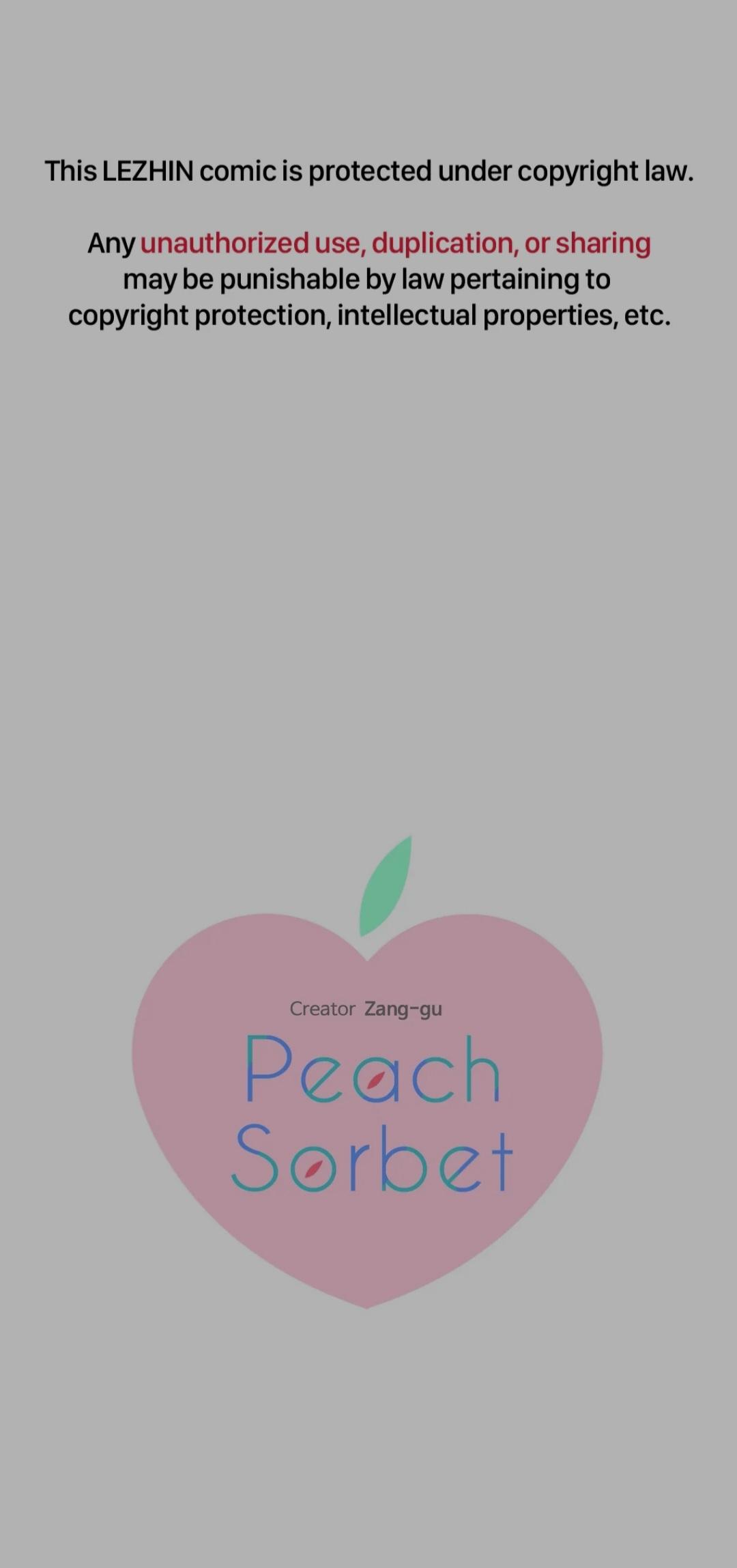 Peach Sorbet - Page 1
