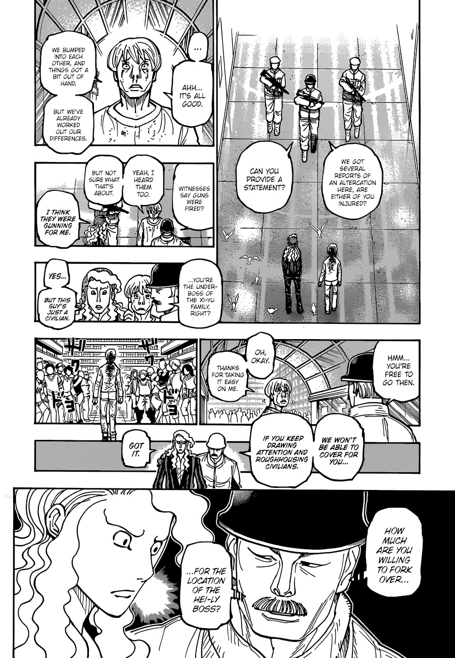 Hunter X Hunter Chapter 392: Information - Picture 3