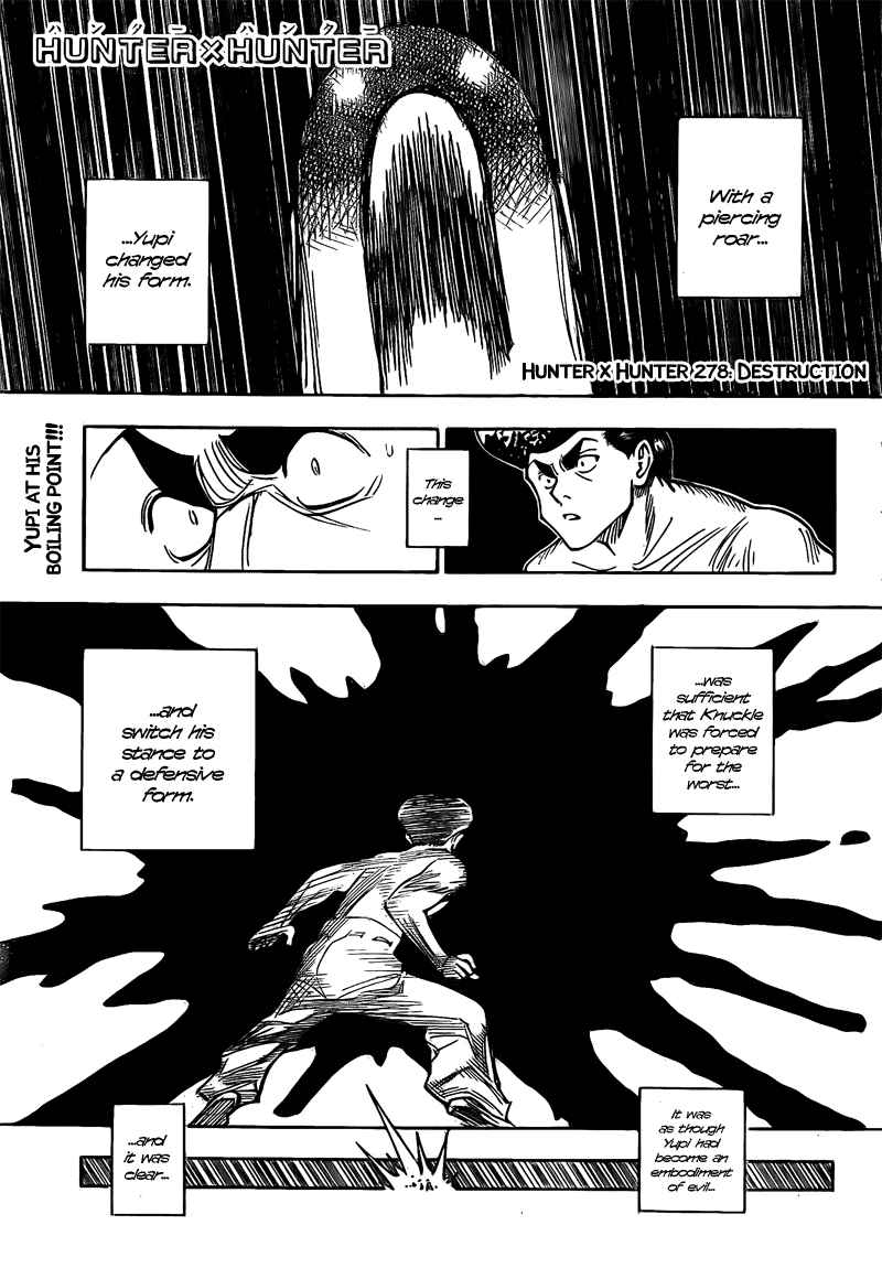 Hunter X Hunter Chapter 278.1 - Picture 2
