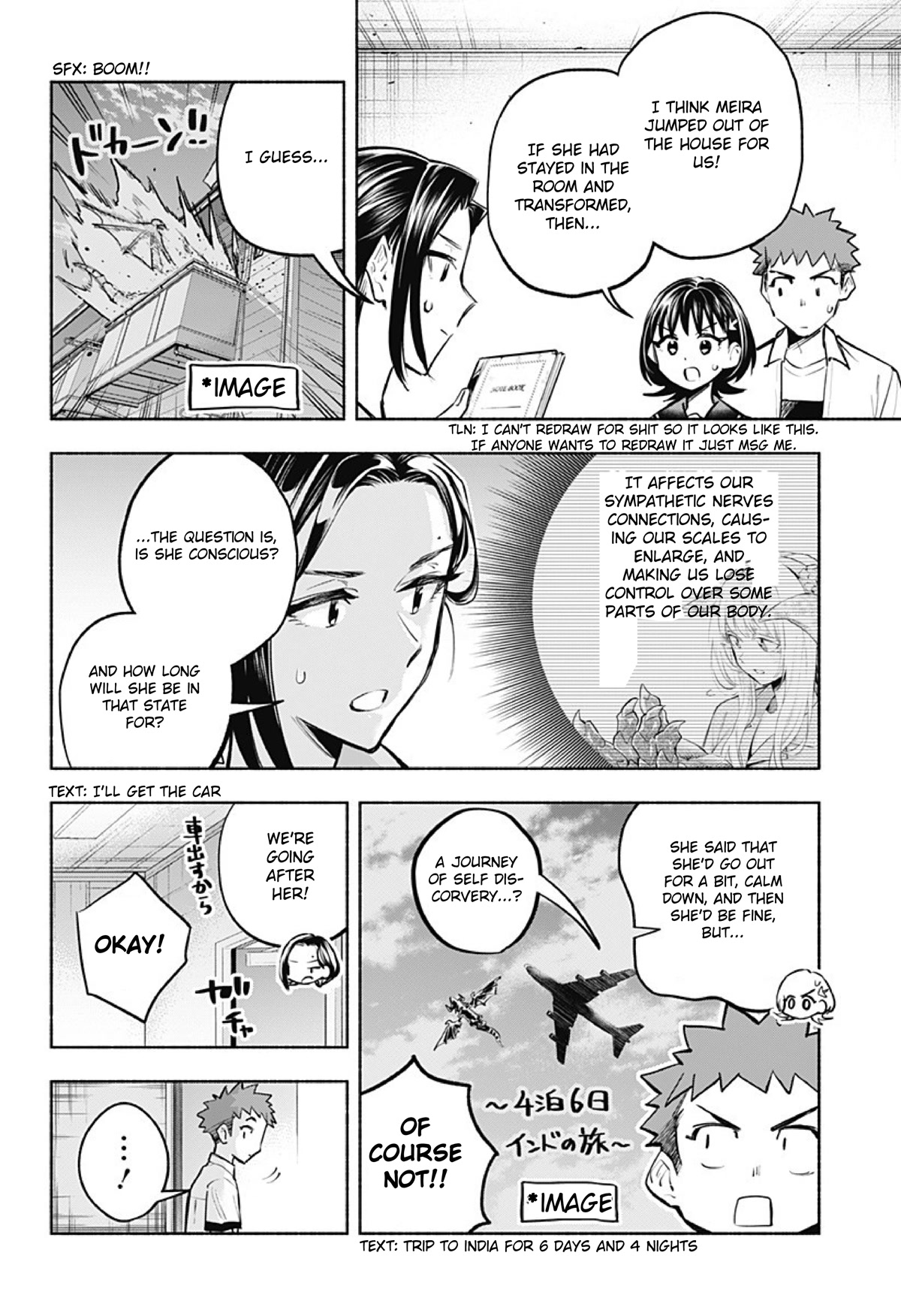 That Dragon (Exchange) Student Stands Out More Than Me Chapter 14 - Picture 3