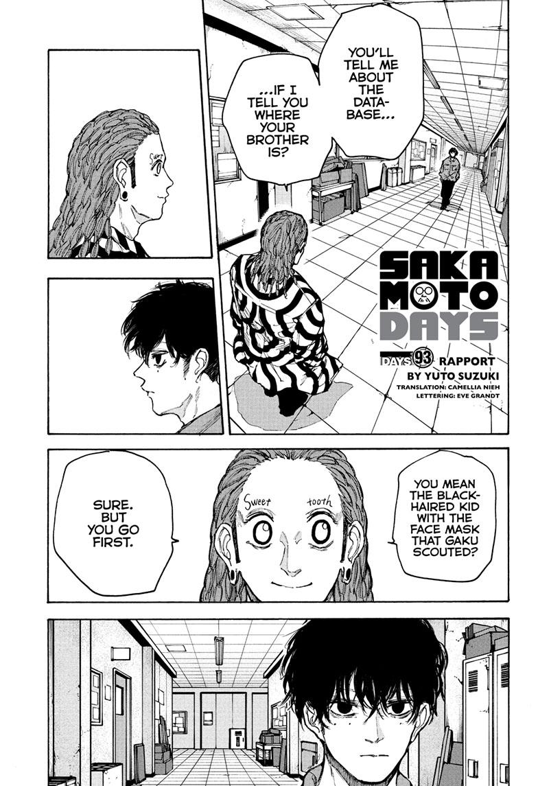 Sakamoto Days Chapter 93 - Picture 1