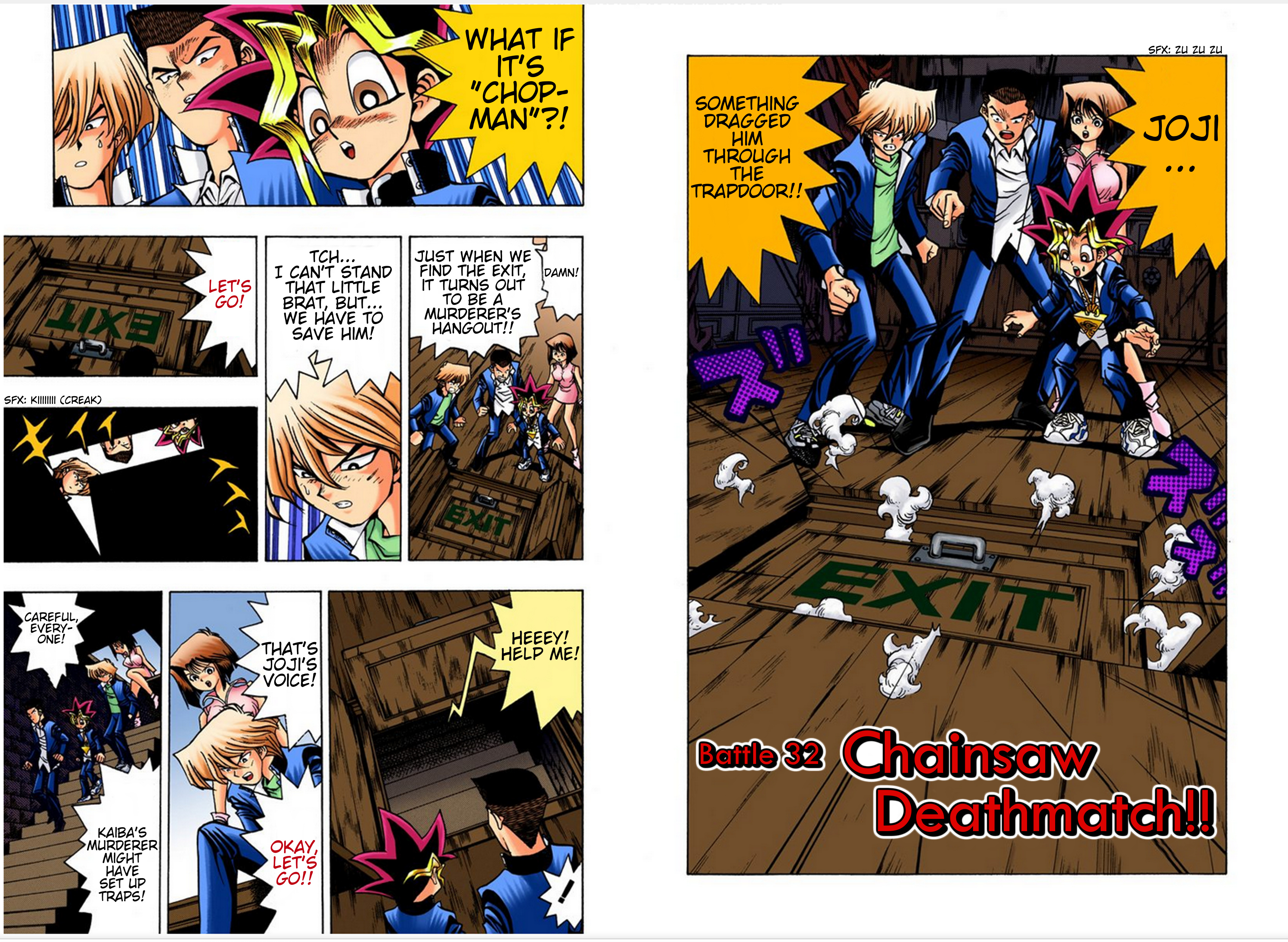 Yu-Gi-Oh! - Digital Colored Comics Vol.4 Chapter 32: Chainsaw Deathmatch!! - Picture 2