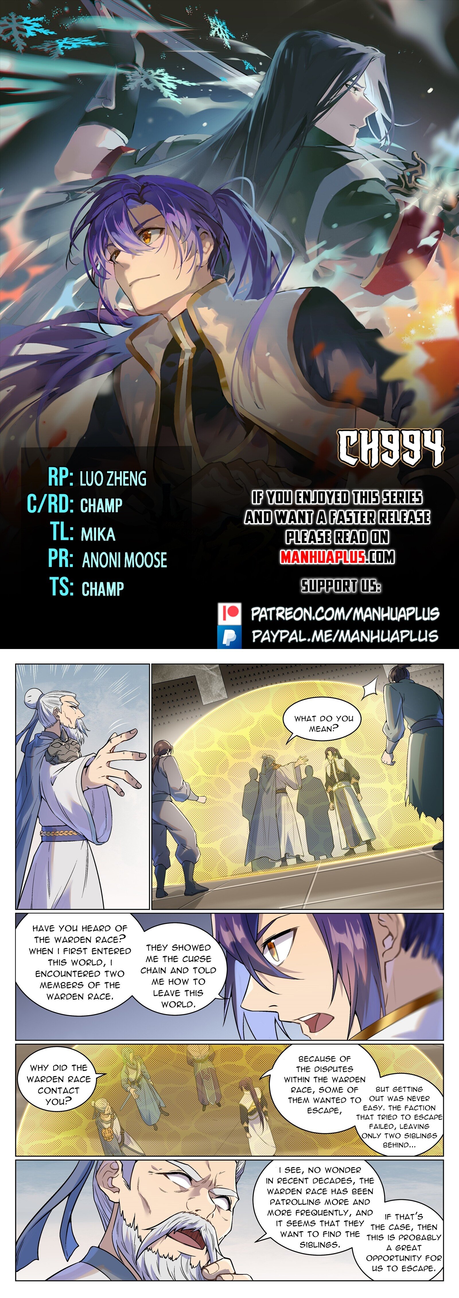 Apotheosis Chapter 994 - Picture 1