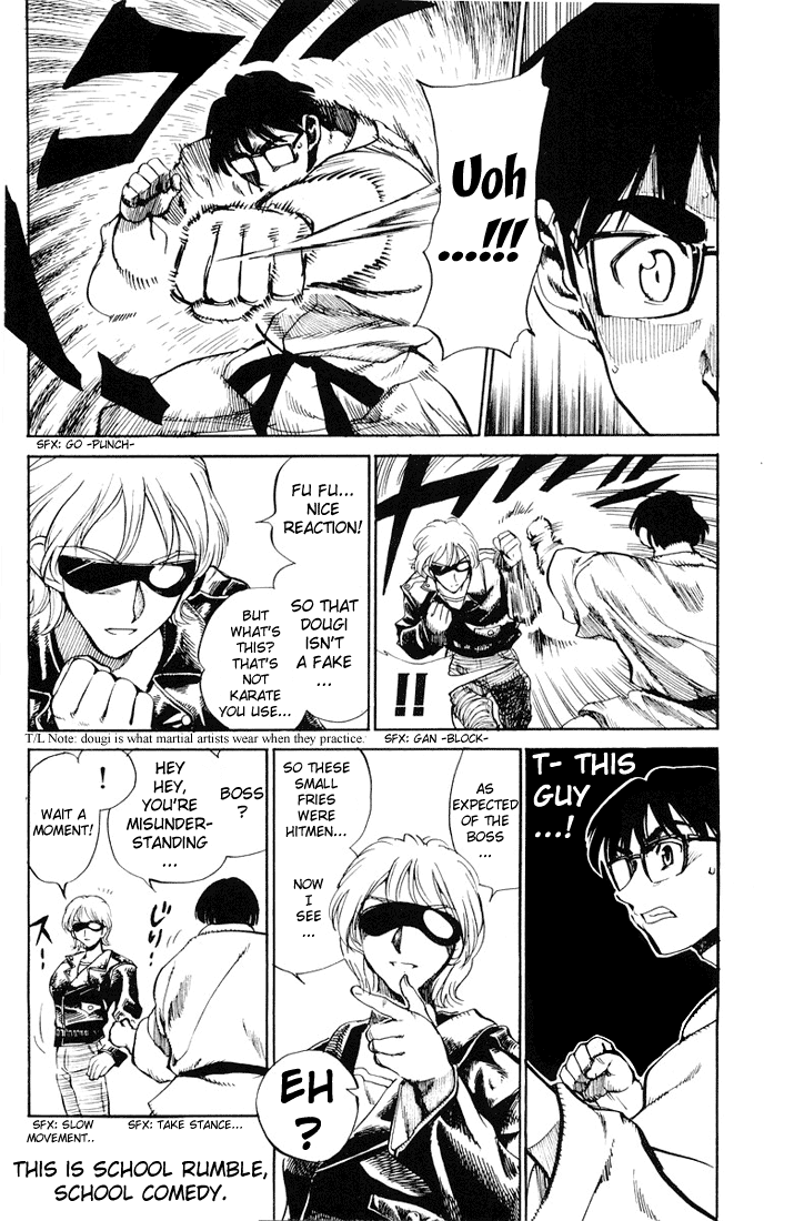 School Rumble Vol.5 Chapter 70: Three Violent People - Picture 3