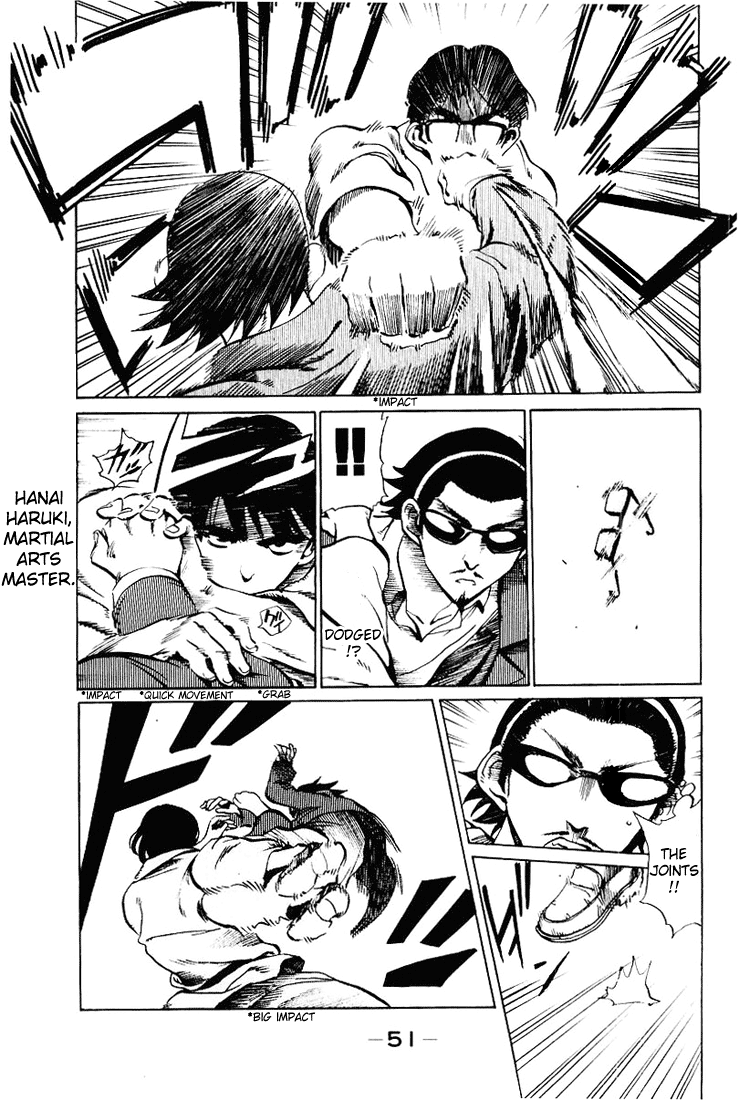School Rumble Vol.4 Chapter 53: Thunder Cop - Picture 2
