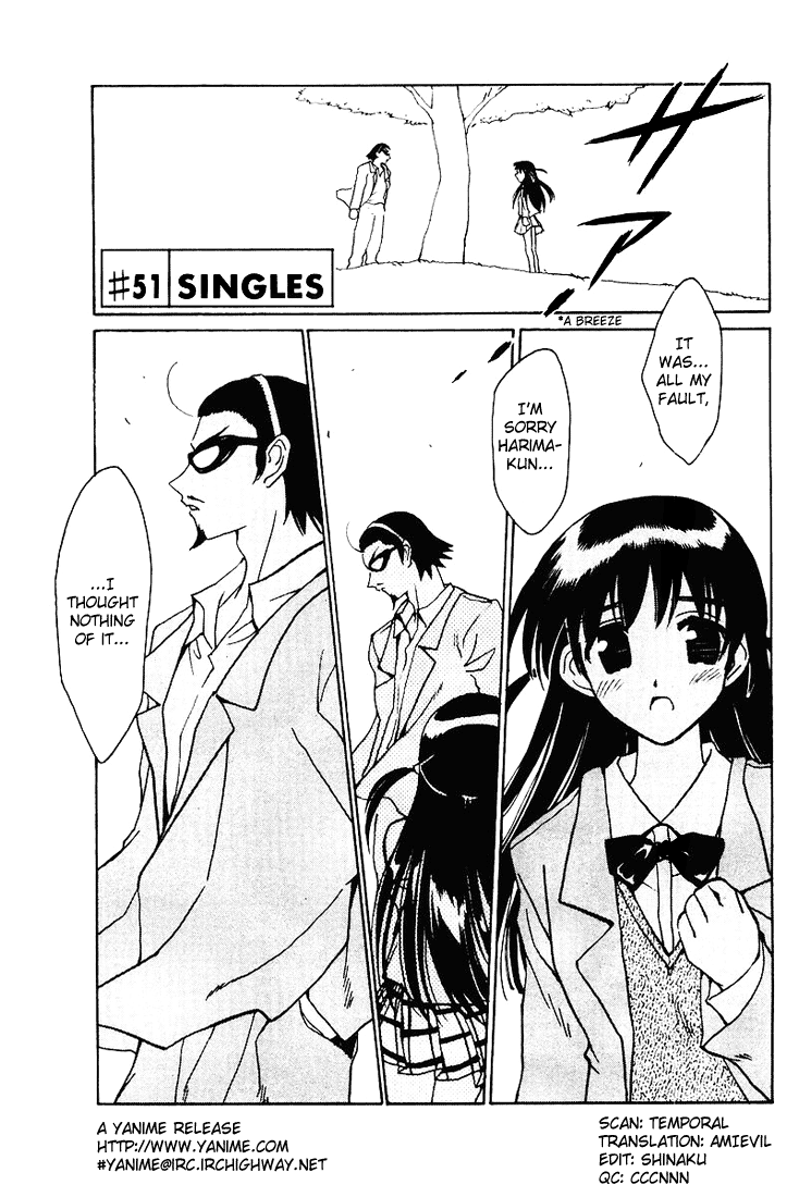 School Rumble Vol.4 Chapter 51: Singles - Picture 1