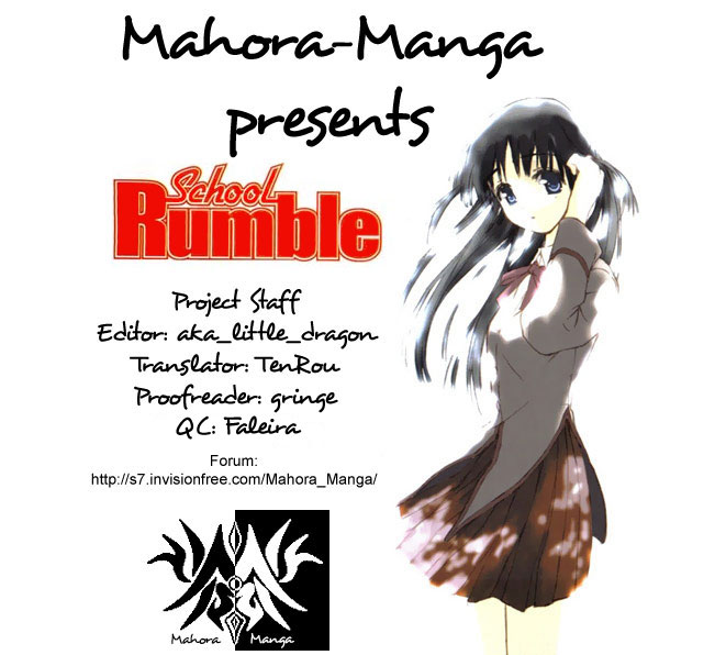 School Rumble Vol.9 Chapter 111: A Change Of Seasons - Picture 1