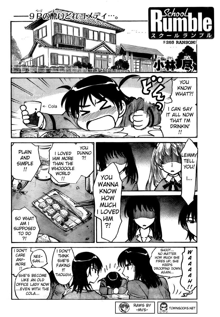 School Rumble Vol.21 Chapter 265: Ransom - Picture 1