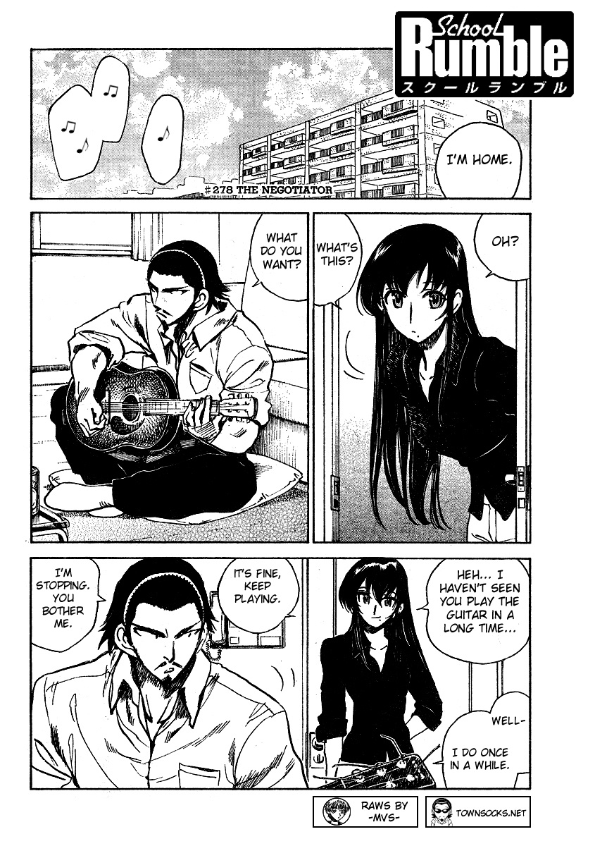 School Rumble Vol.22 Chapter 278: The Negotiator - Picture 1