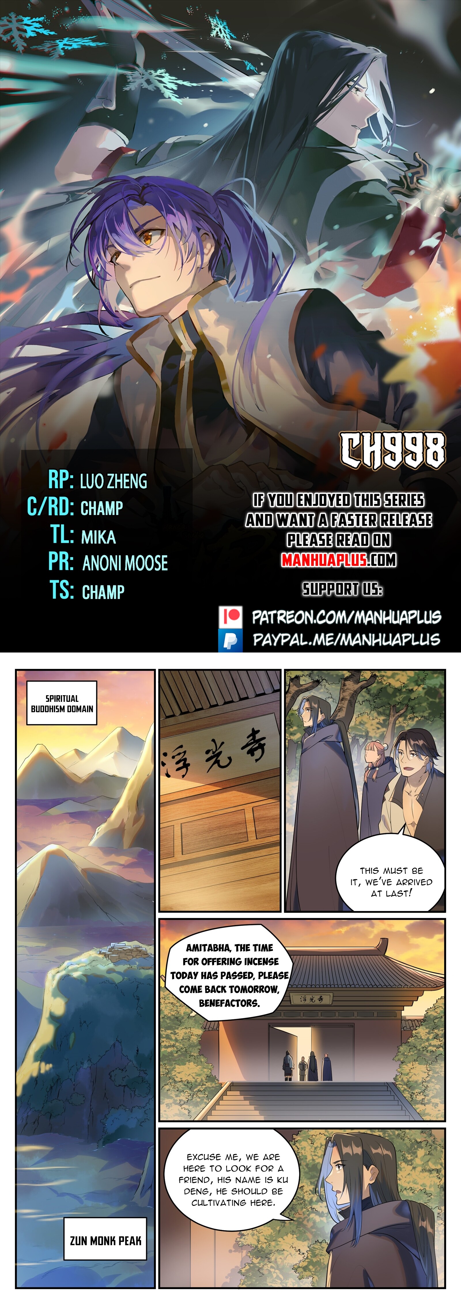 Apotheosis Chapter 998 - Picture 1