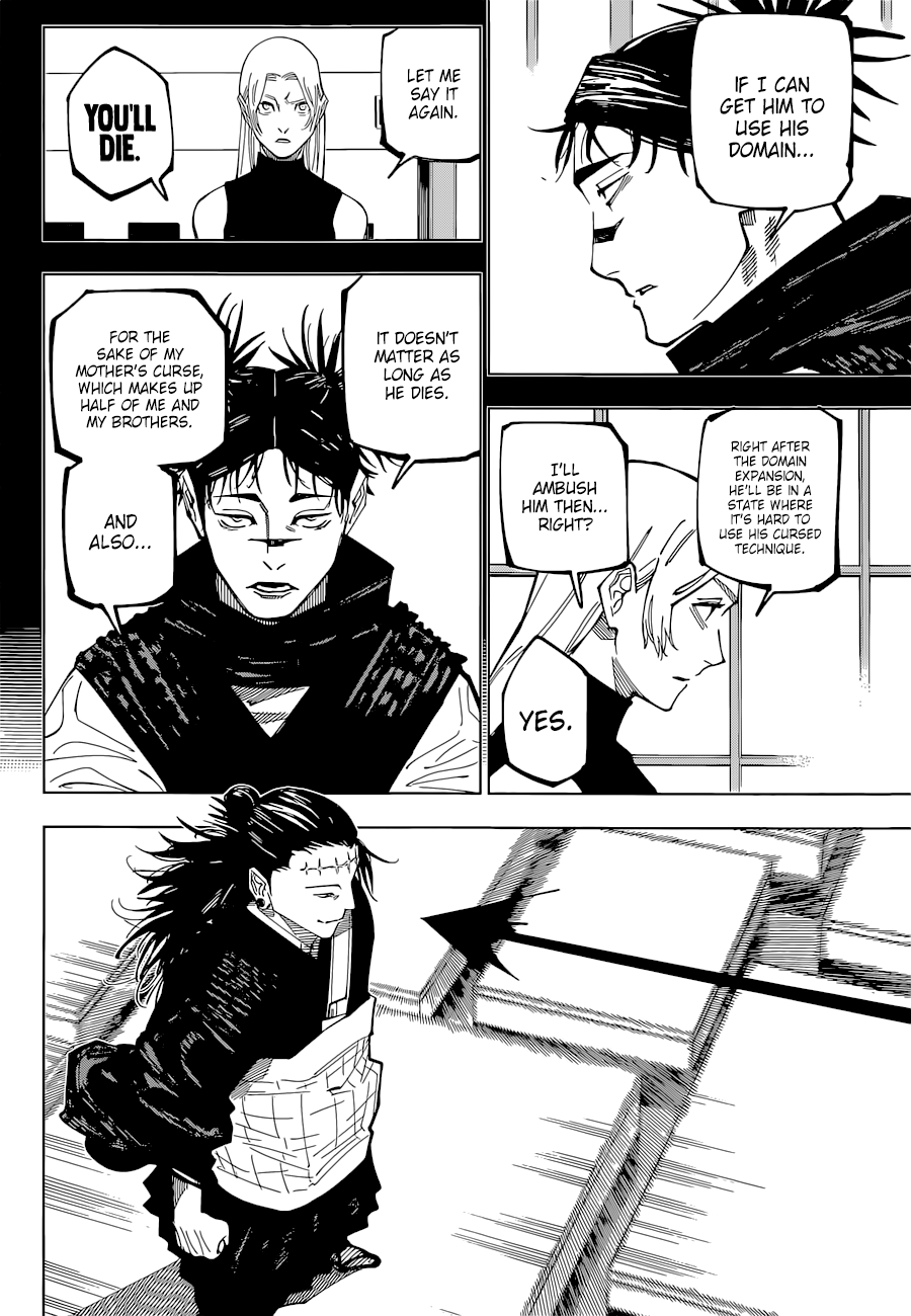 Jujutsu Kaisen Chapter 203: Blood And Oil ② - Picture 3
