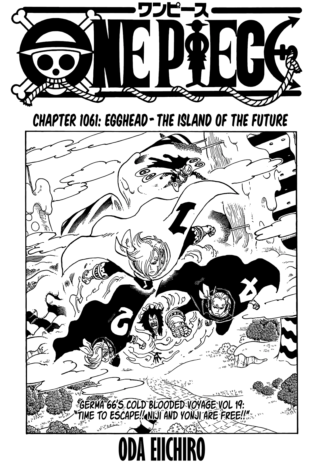 One Piece Chapter 1061 - Picture 1