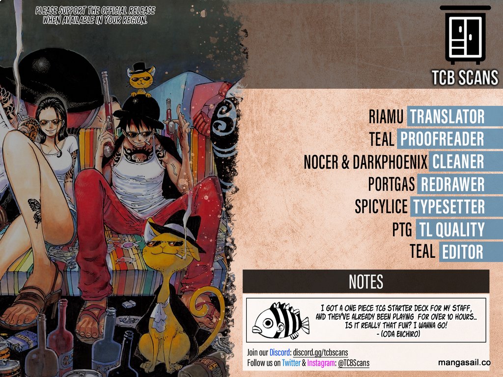 One Piece Chapter 1057 - Picture 2