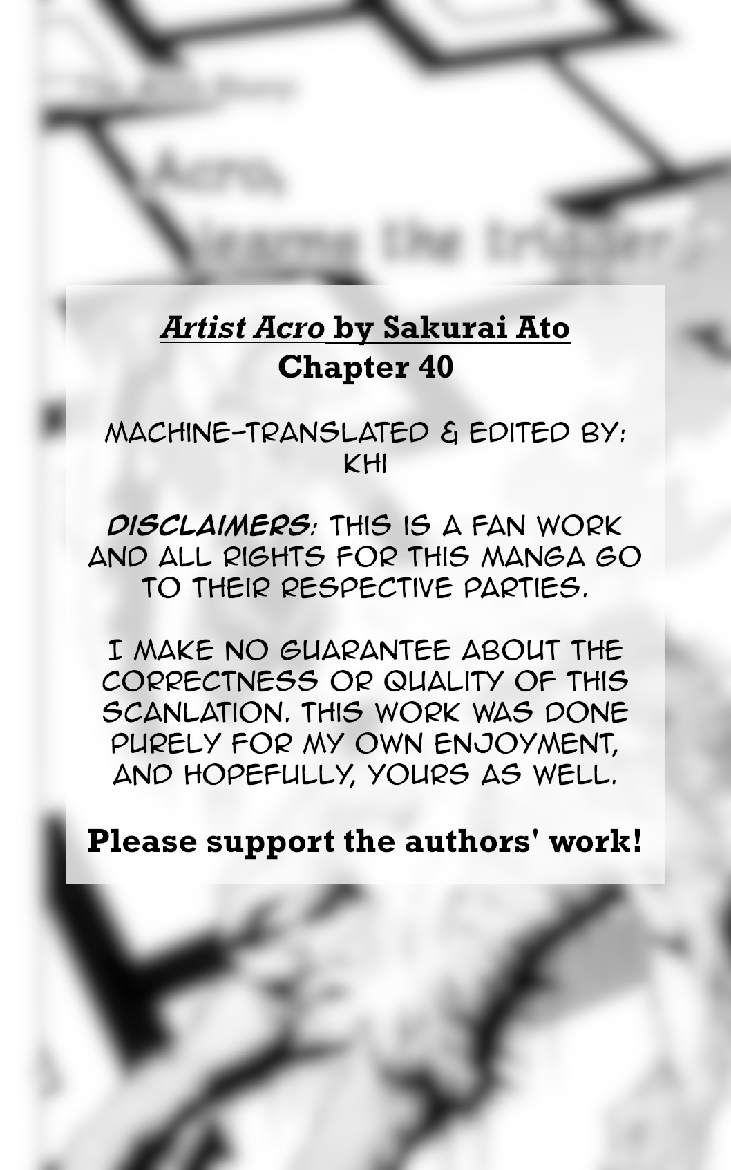 Artist Acro Vol.5 Chapter 40 - Picture 3