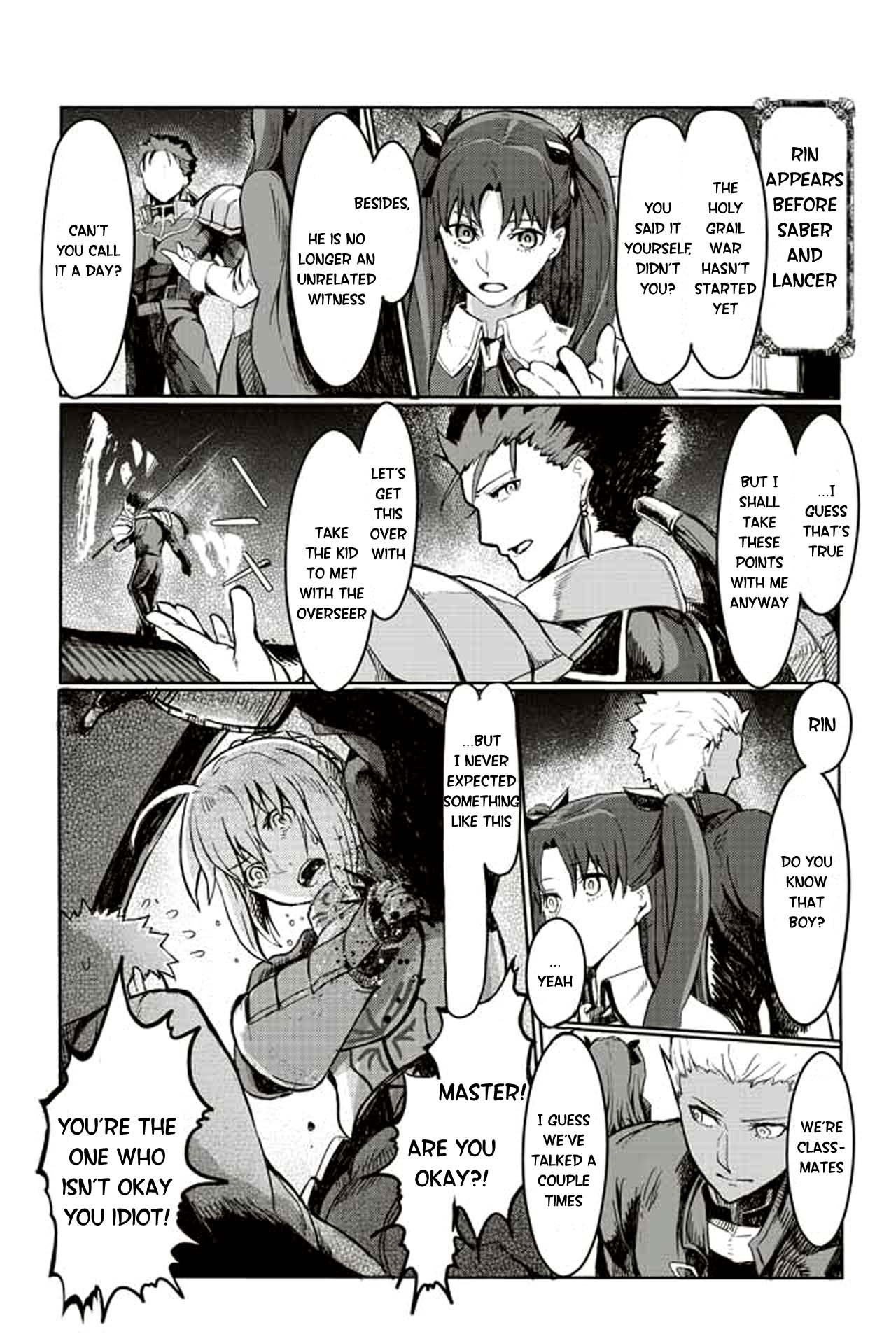 Fate/mahjong Night - Seihai Sensou - Page 1