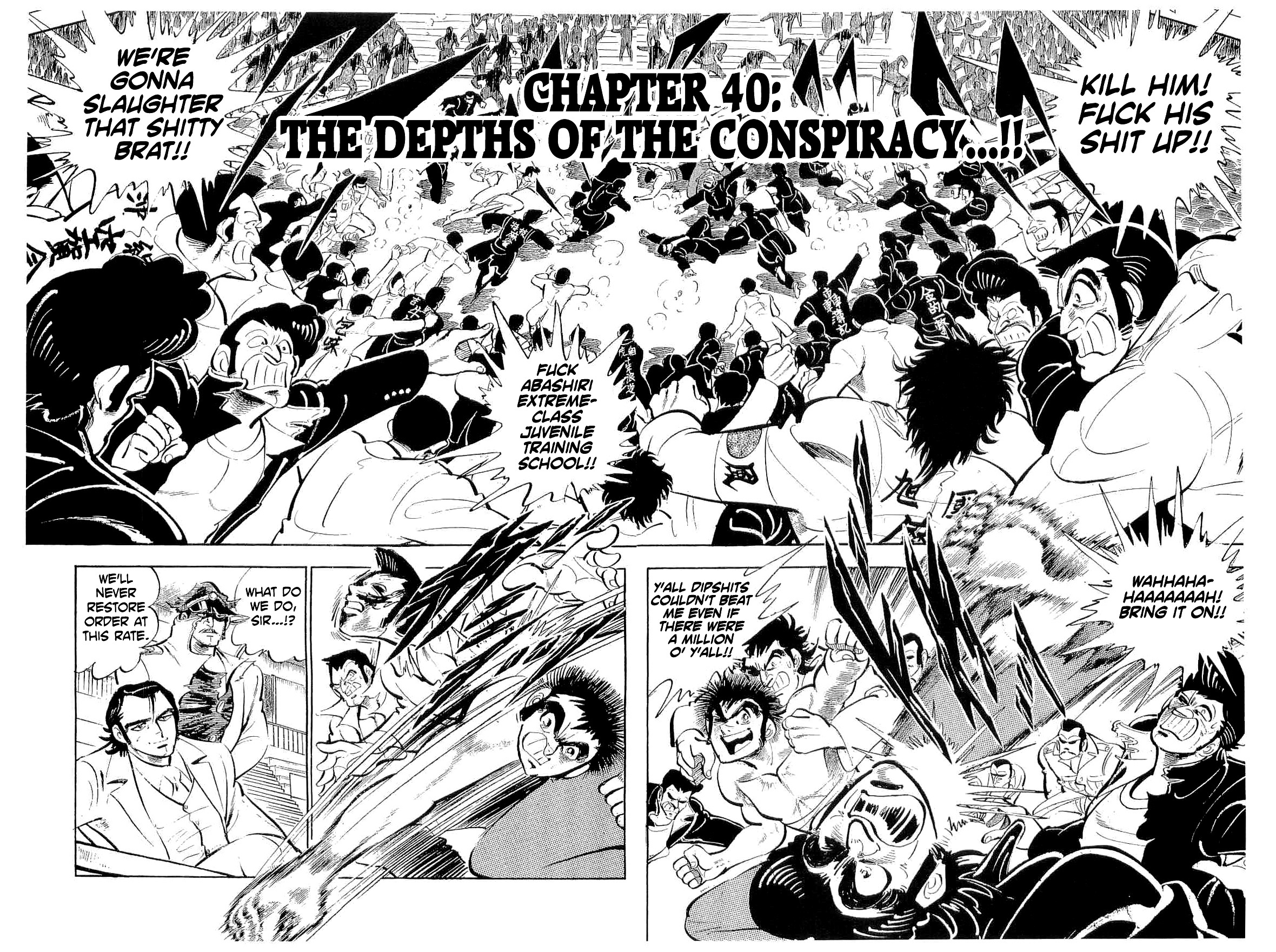 Rage!! The Gokutora Family Vol.5 Chapter 40: The Depths Of The Conspiracy...!! - Picture 1