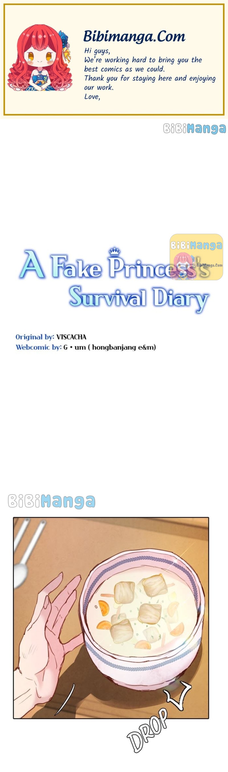 A Fake Princess’S Survival Diary Chapter 28 - Picture 1